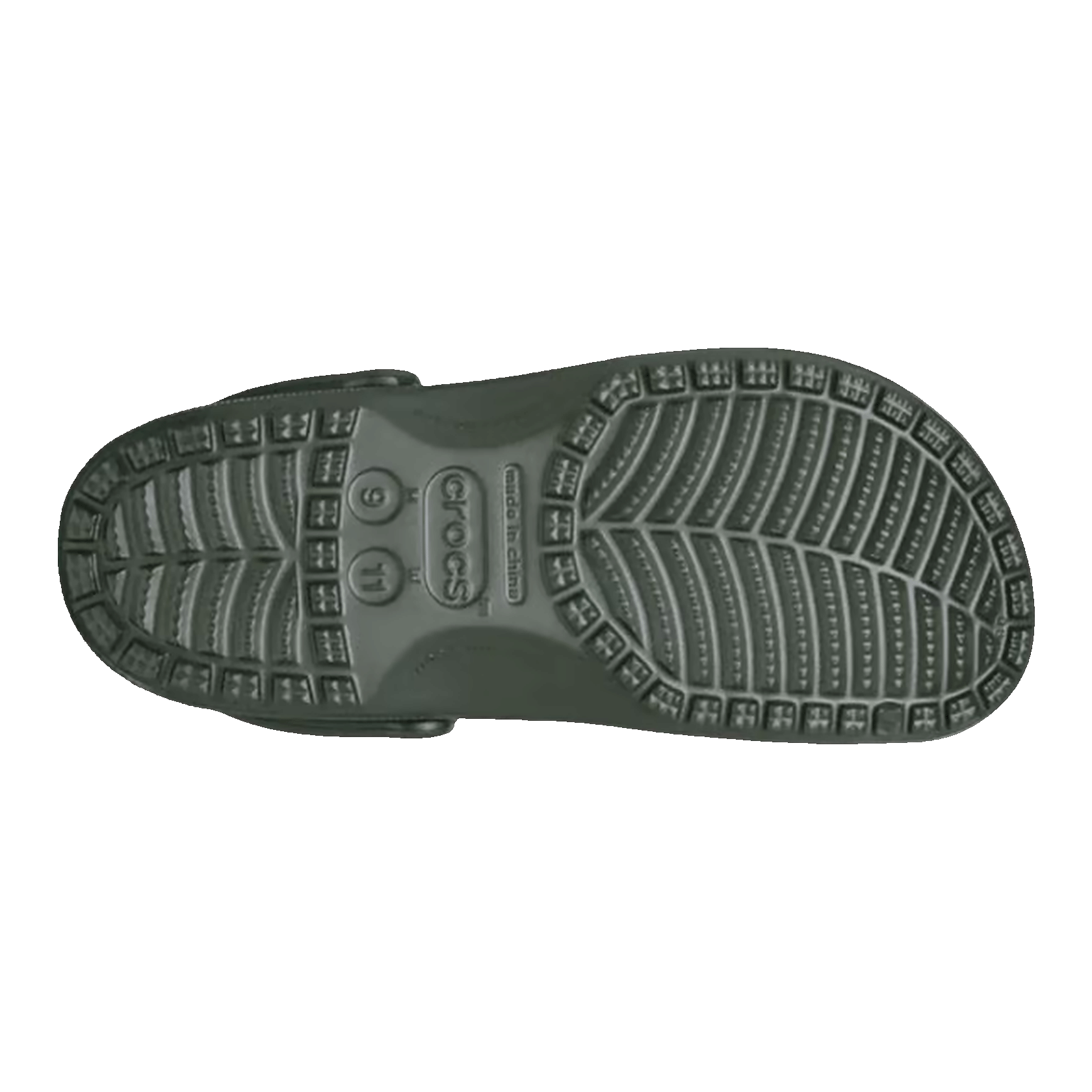 Crocs Classic Clog Madhappy Hysteric Glamour Olive Sohle