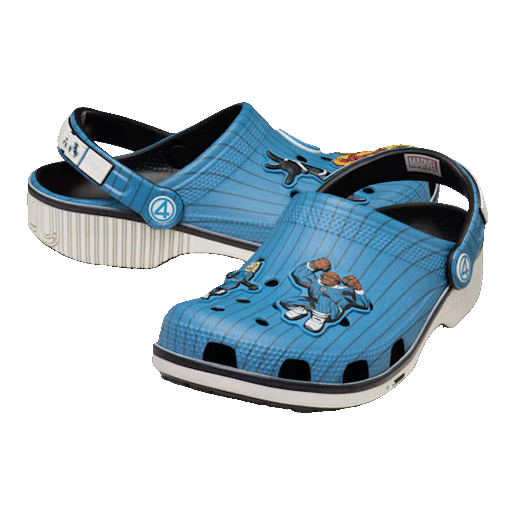 Crocs Classic Clog Marvel Fantastic Four Side