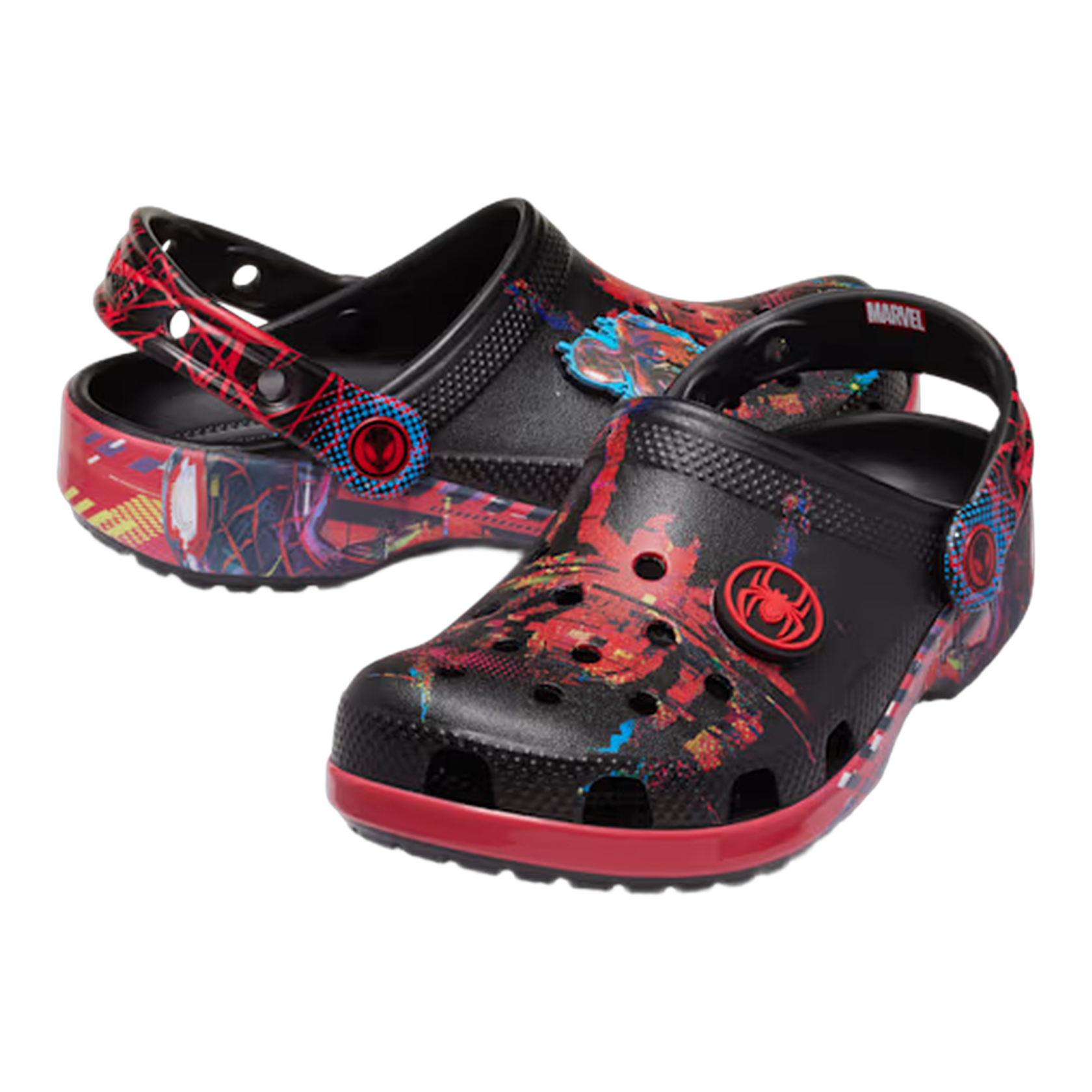 Crocs Classic Clog Marvel Spider-Man Spiderverse Miles (Kids) Side 213650-90H