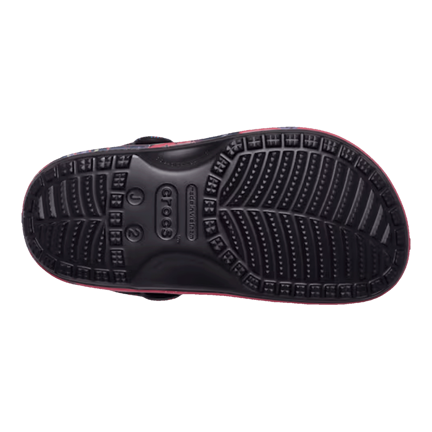 Crocs Classic Clog Marvel Spider-Man Spiderverse Miles (Kids) Sohle