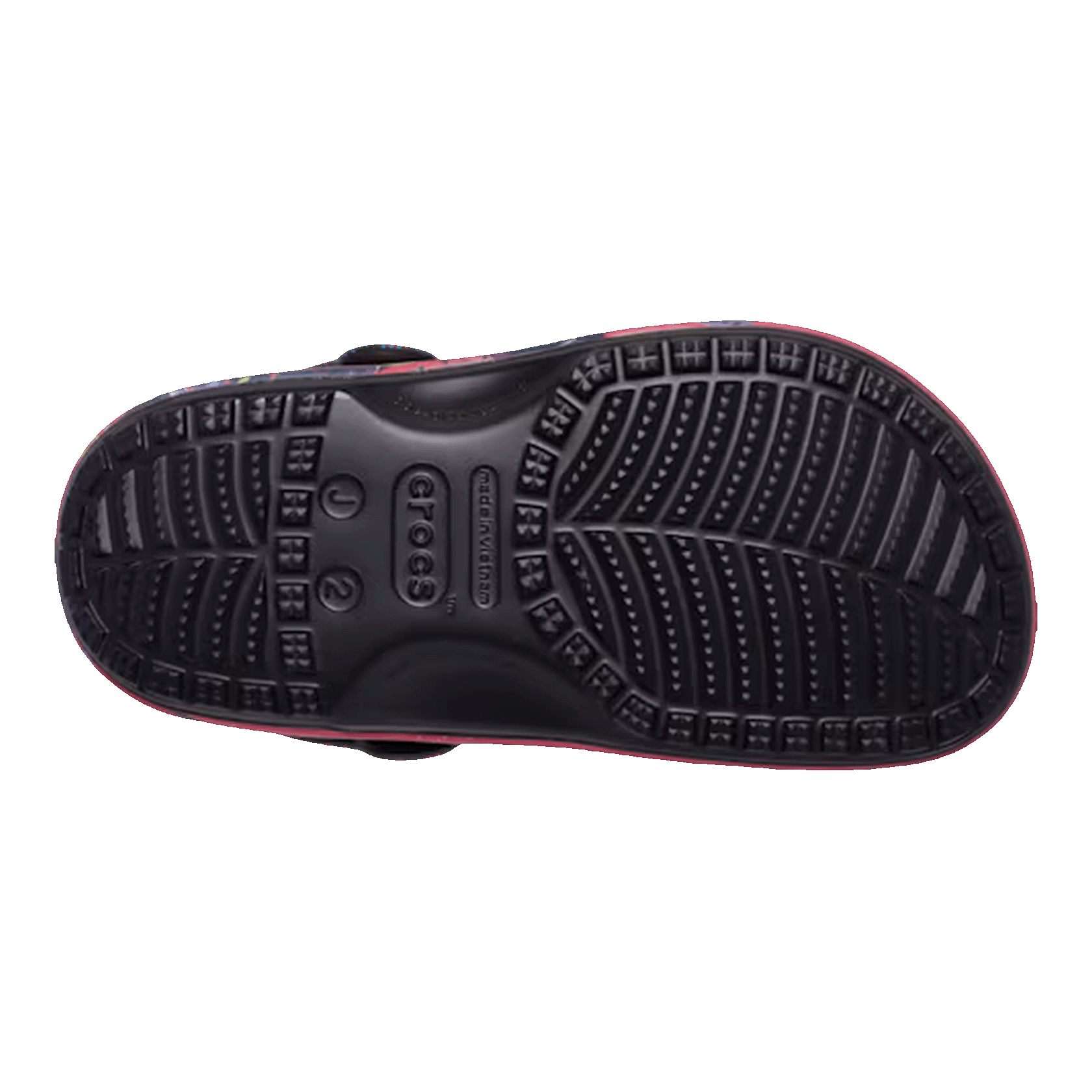 Crocs Classic Clog Marvel Spider-Man Spiderverse Miles (Kids) Sohle