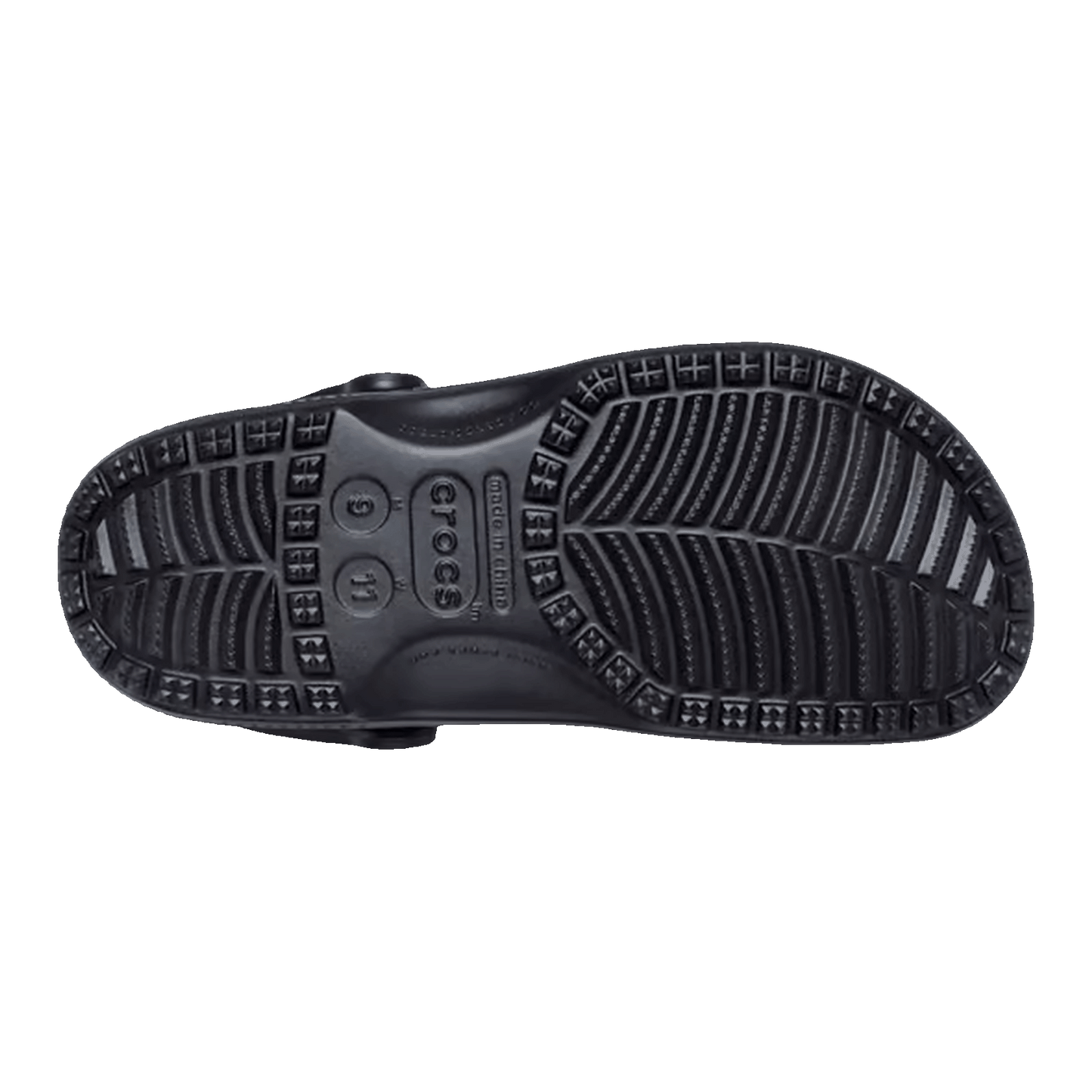 Crocs Classic Clog Mastermind Black Sohle