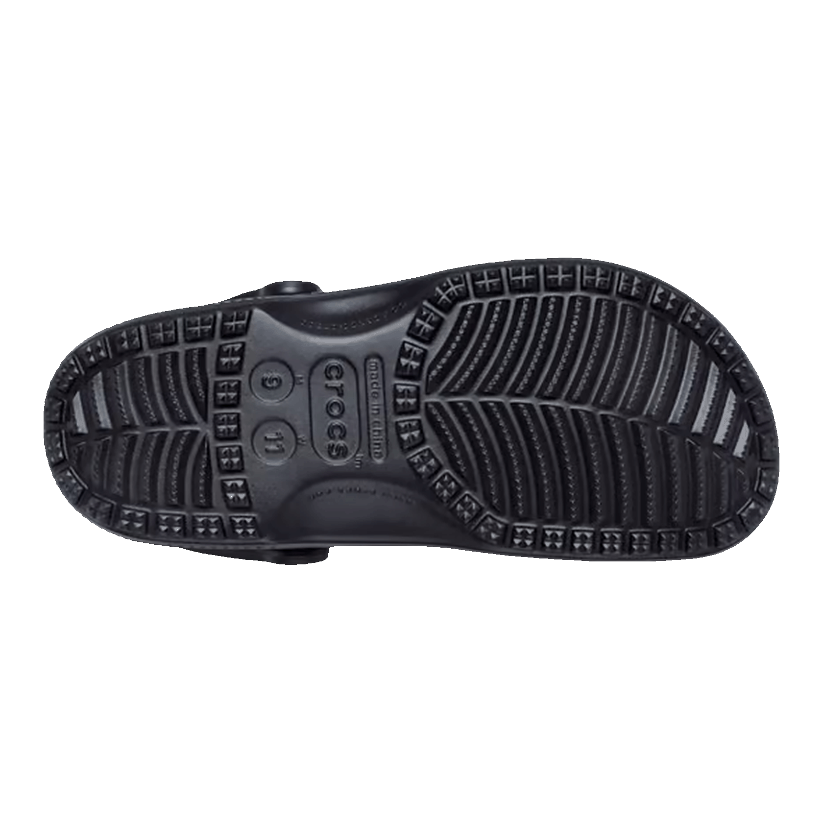 Crocs Classic Clog Mastermind Black Sohle