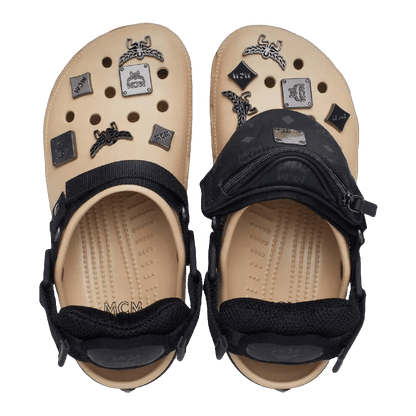 Crocs Classic Clog MCM Brown Black Oben