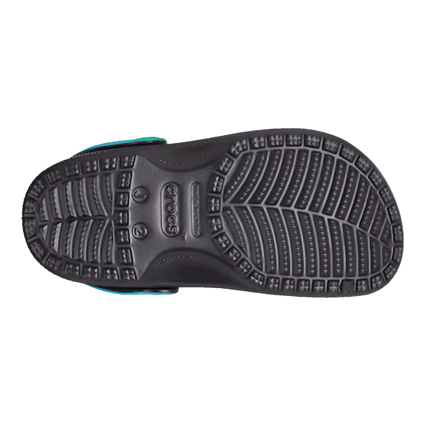 Crocs Classic Clog Minecraft Dark Forest (Kids) Sohle