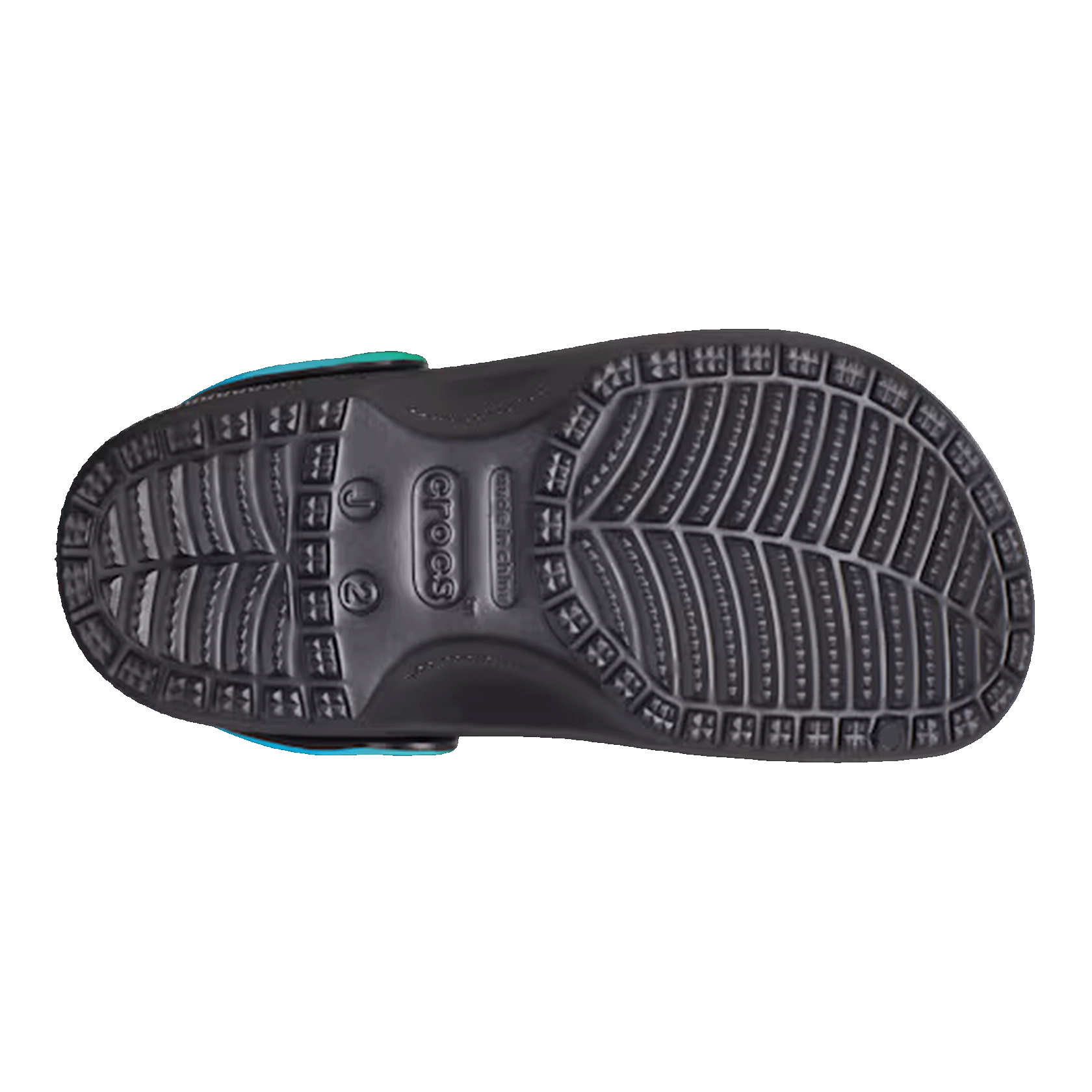 Crocs Classic Clog Minecraft Dark Forest (Kids) Sohle