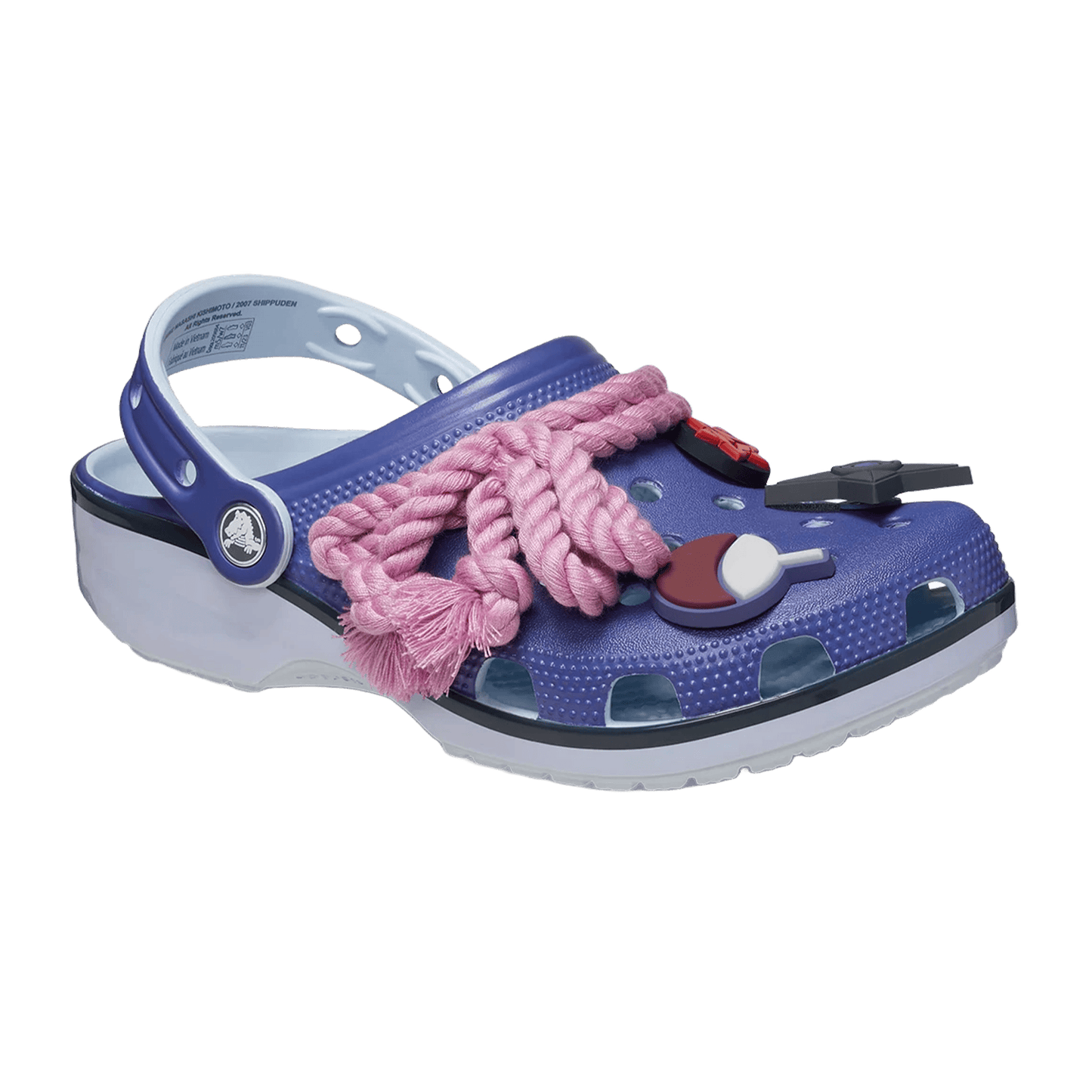 Crocs Classic Clog Naruto Sasuke Side