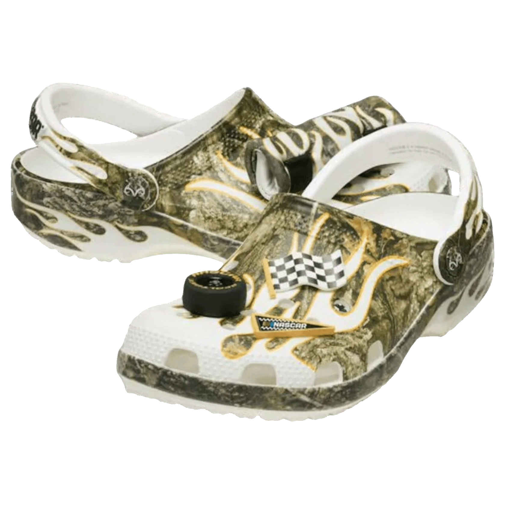 Crocs Classic Clog Nascar Realtree Camo Side