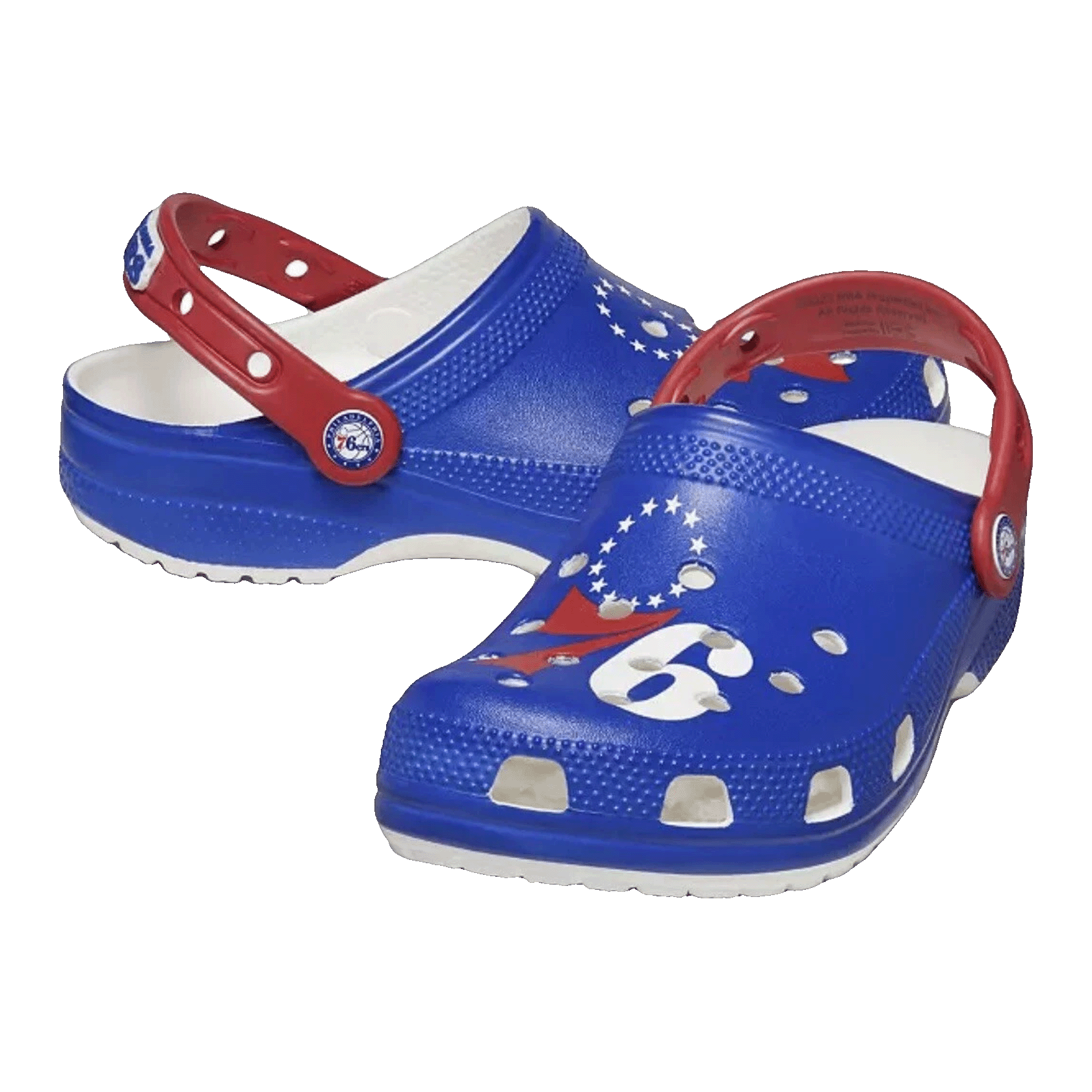 Crocs Classic Clog NBA Philadelphia 76ers Side