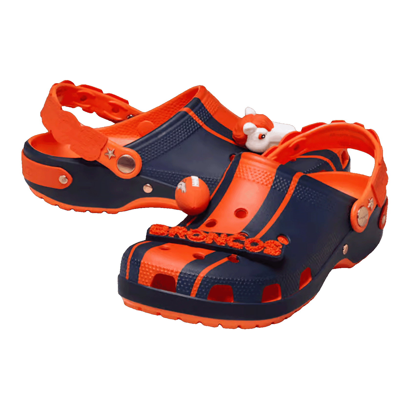 Crocs Classic Clog NFL Denver Broncos Side