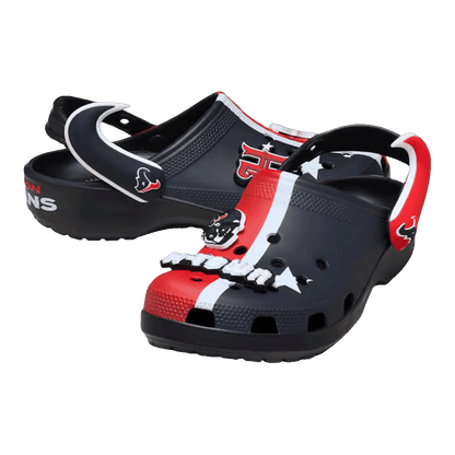 Crocs Classic Clog NFL Houston Texans Side