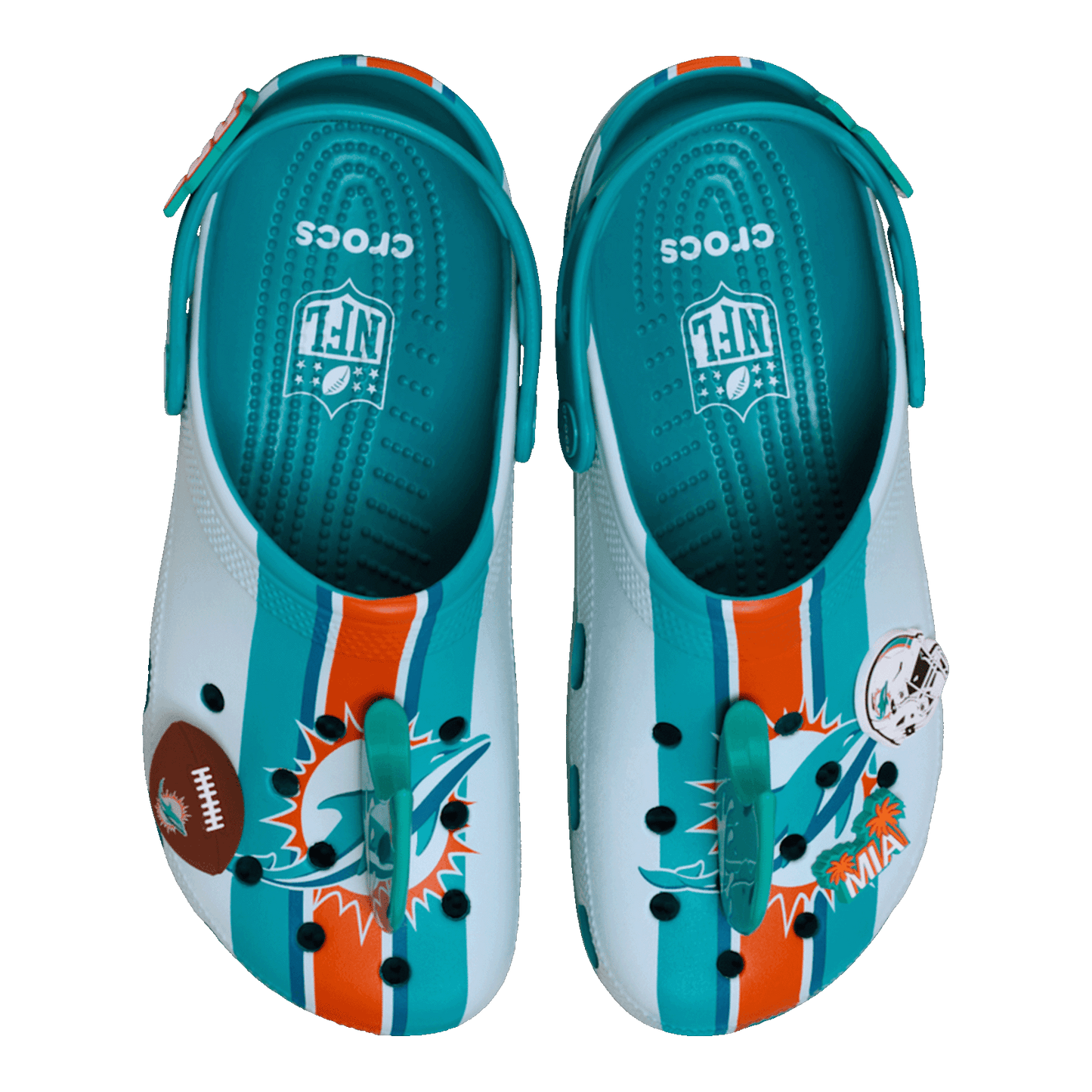 Crocs Classic Clog NFL Miami Dolphins Oben