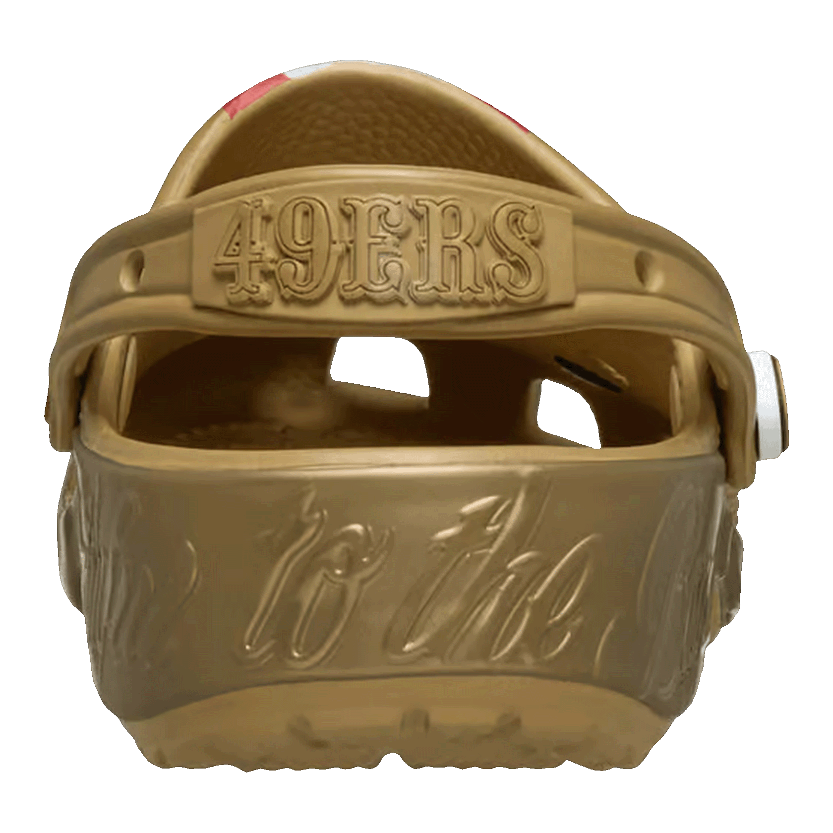 Crocs Classic Clog NFL San Francisco 49ers Back