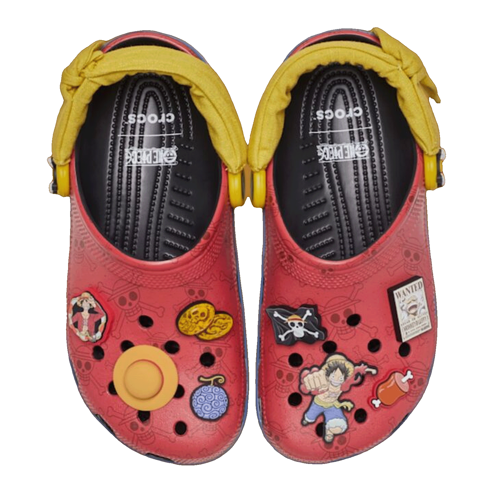Crocs Classic Clog One Piece Monkey D. Luffy Oben 212125-90H
