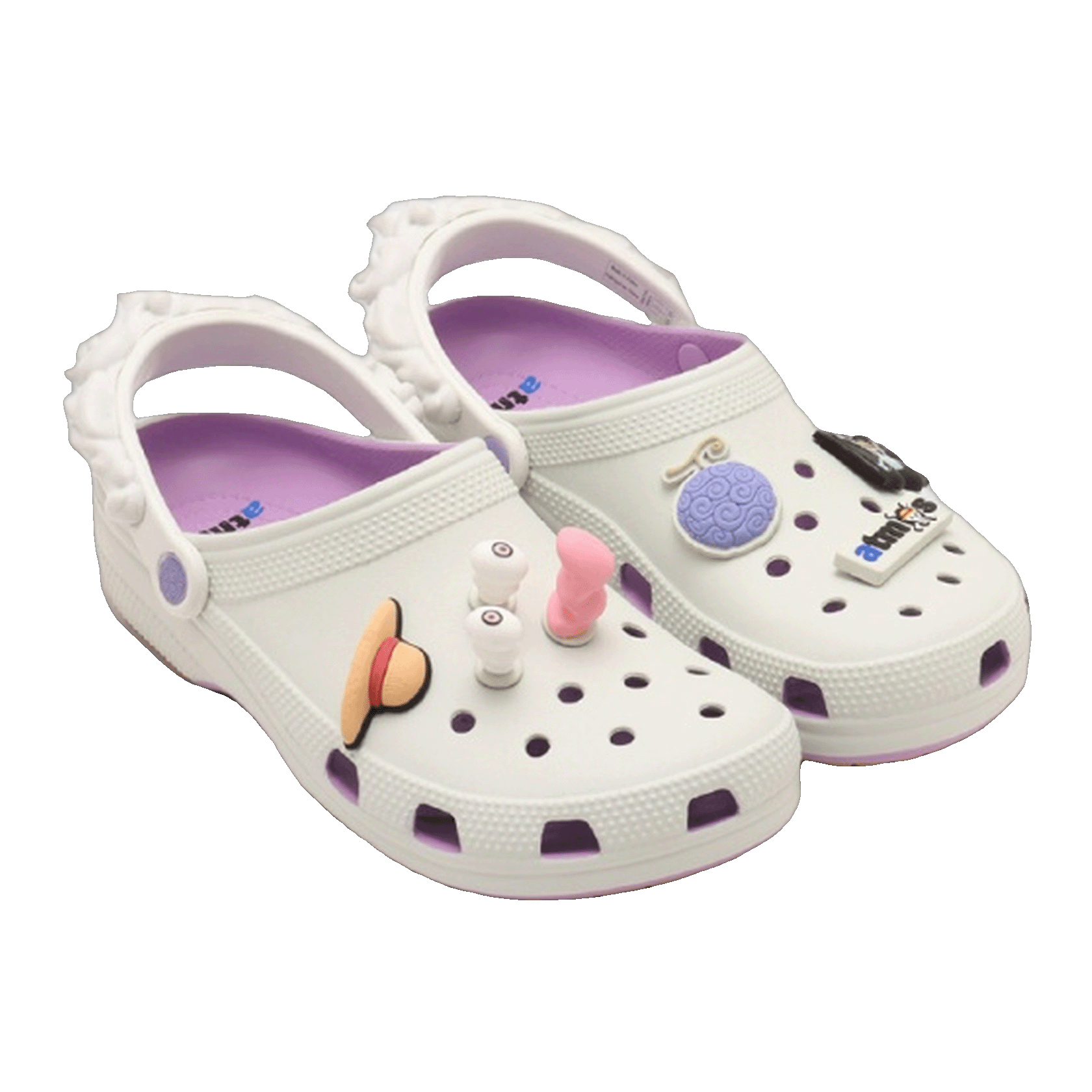 Crocs Classic Clog ONE PIECE x atmos Luffy Gear 5 Side
