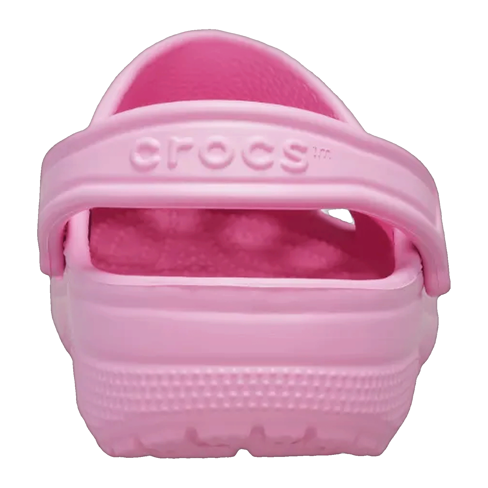 Crocs Classic Clog Pink Tweed Back