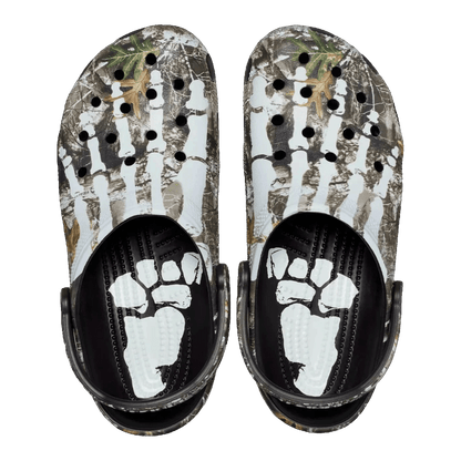 Crocs Classic Clog Pleasures Skeleton Realtree Edge Camo Oben