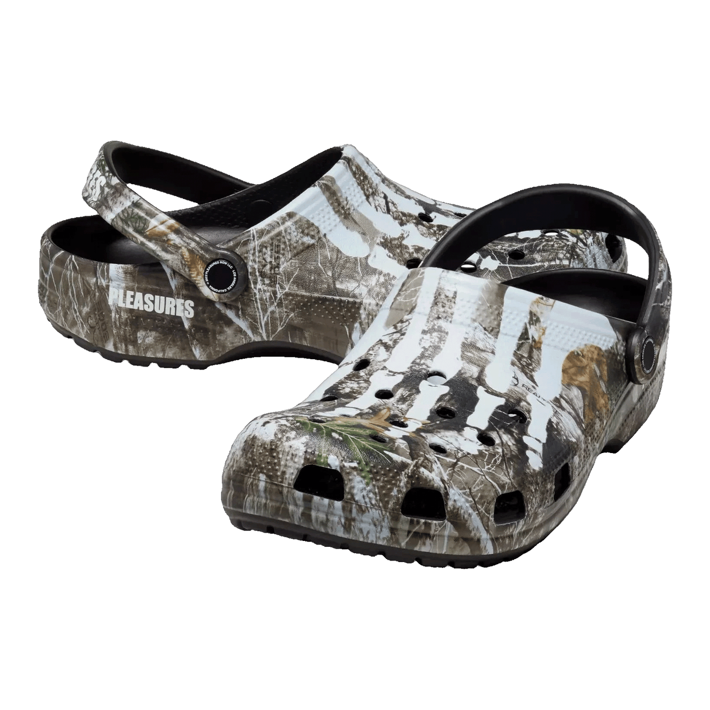 Crocs Classic Clog Pleasures Skeleton Realtree Edge Camo Side