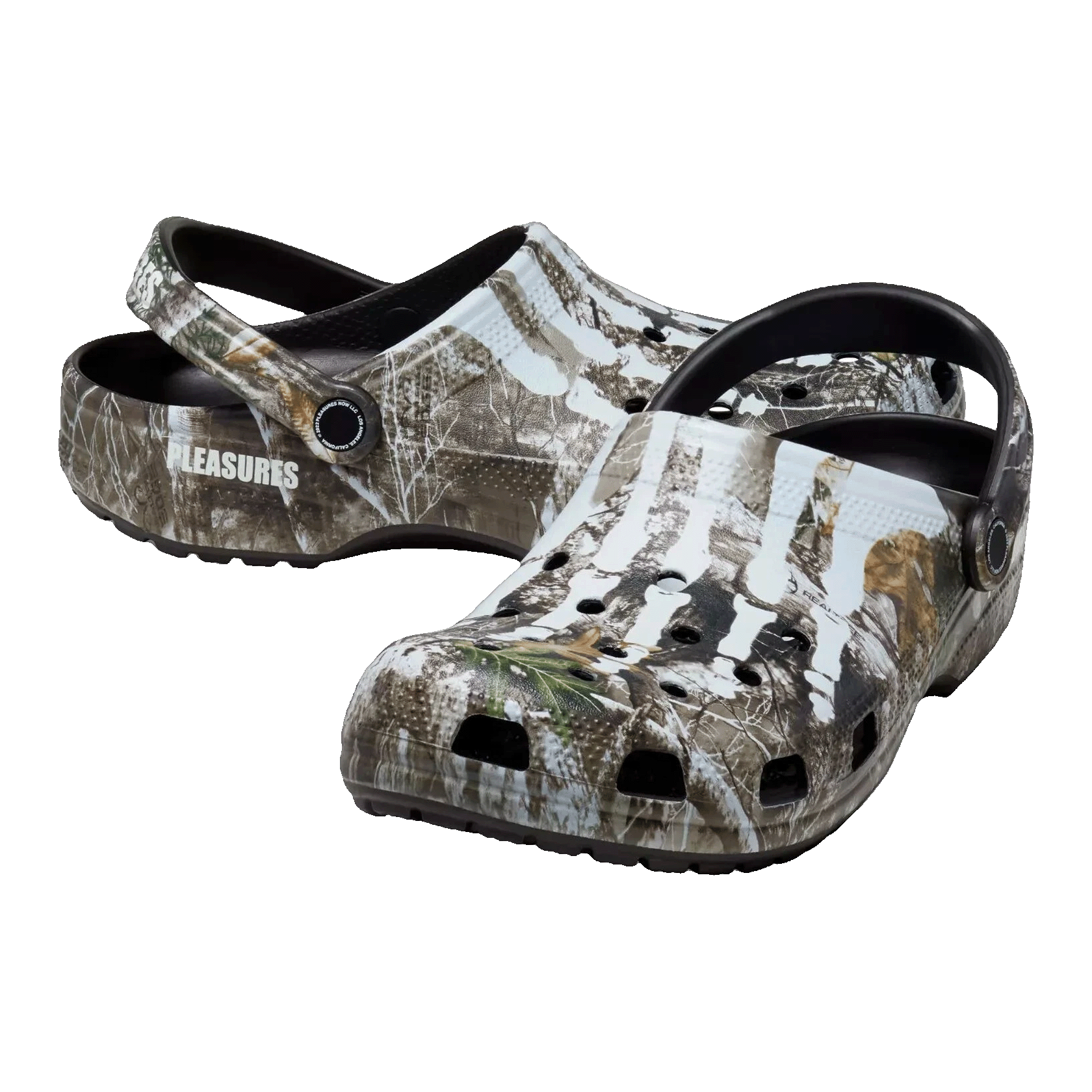 Crocs Classic Clog Pleasures Skeleton Realtree Edge Camo Side