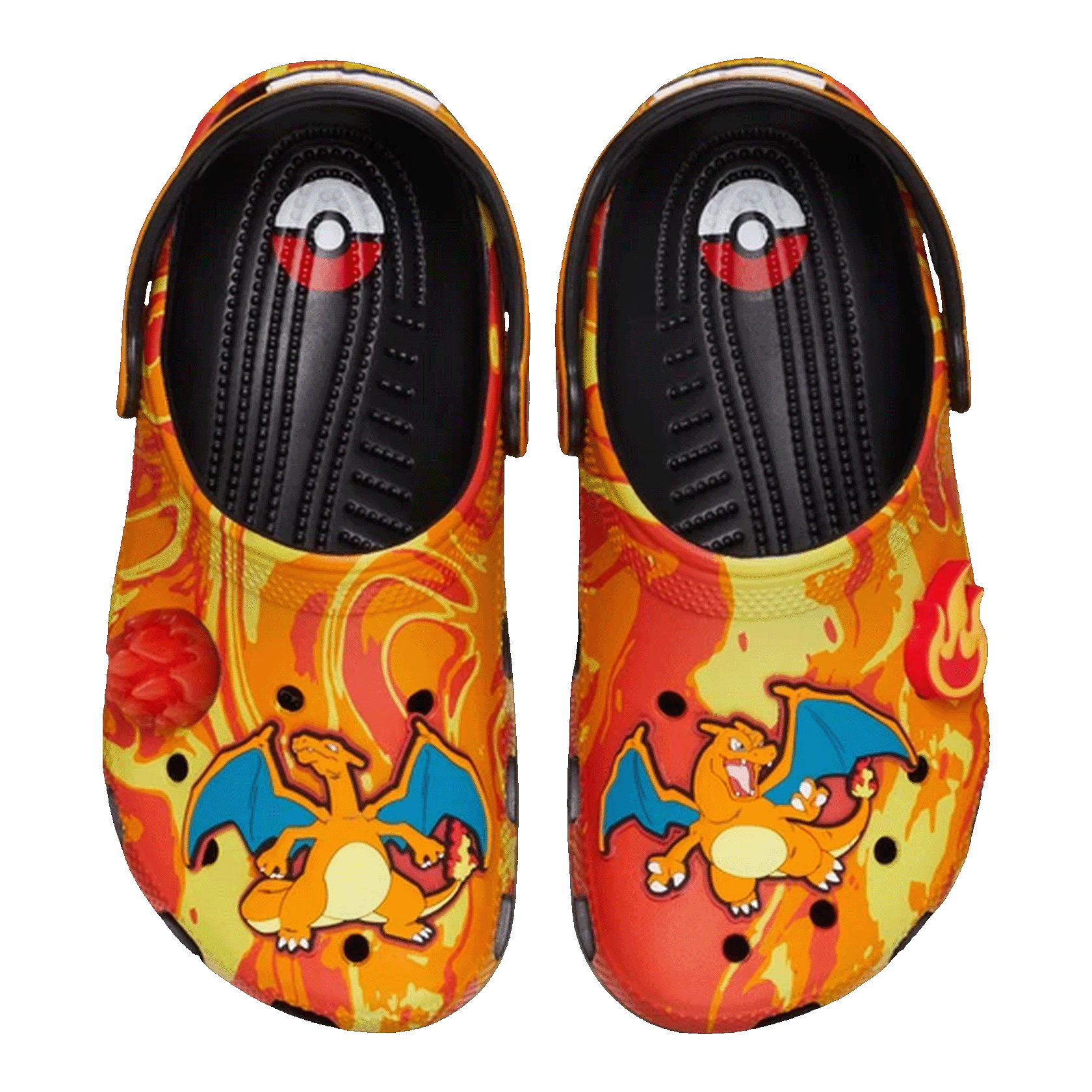 Crocs Classic Clog Pokémon Charizard (Kids) Oben