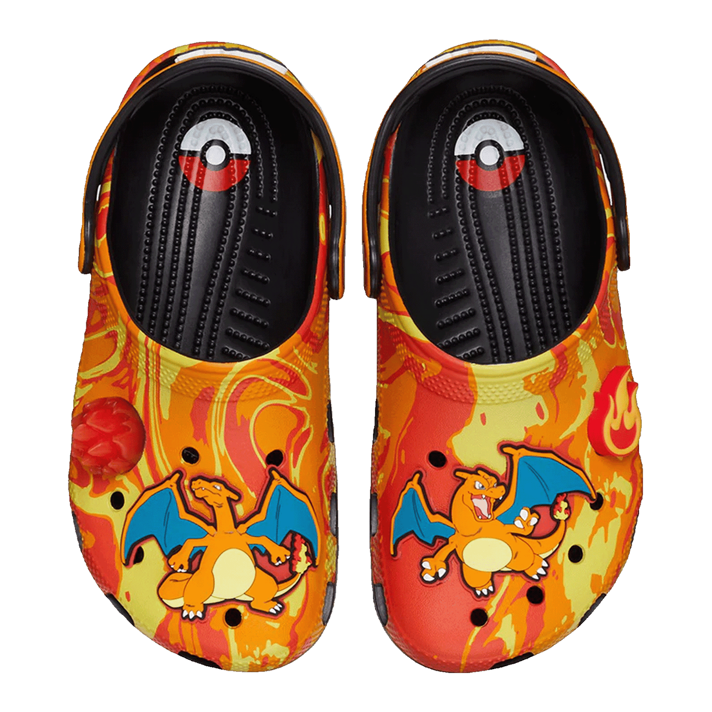 Crocs Classic Clog Pokémon Charizard Oben