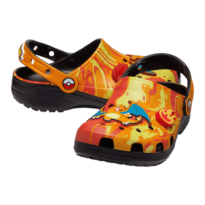Crocs Classic Clog Pokémon Charizard Side