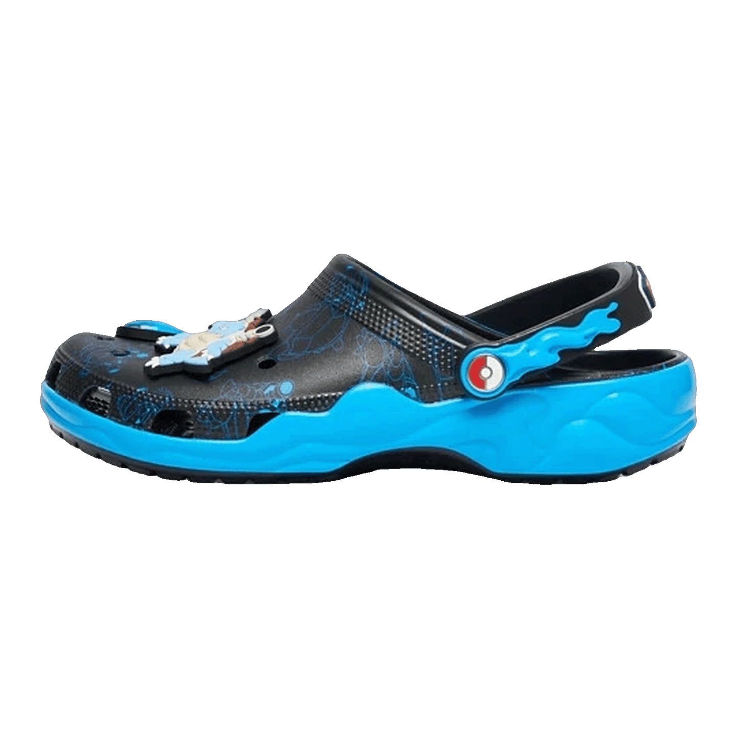 Crocs Classic Clog Pokémon Charizard vs. Blastoise Detail