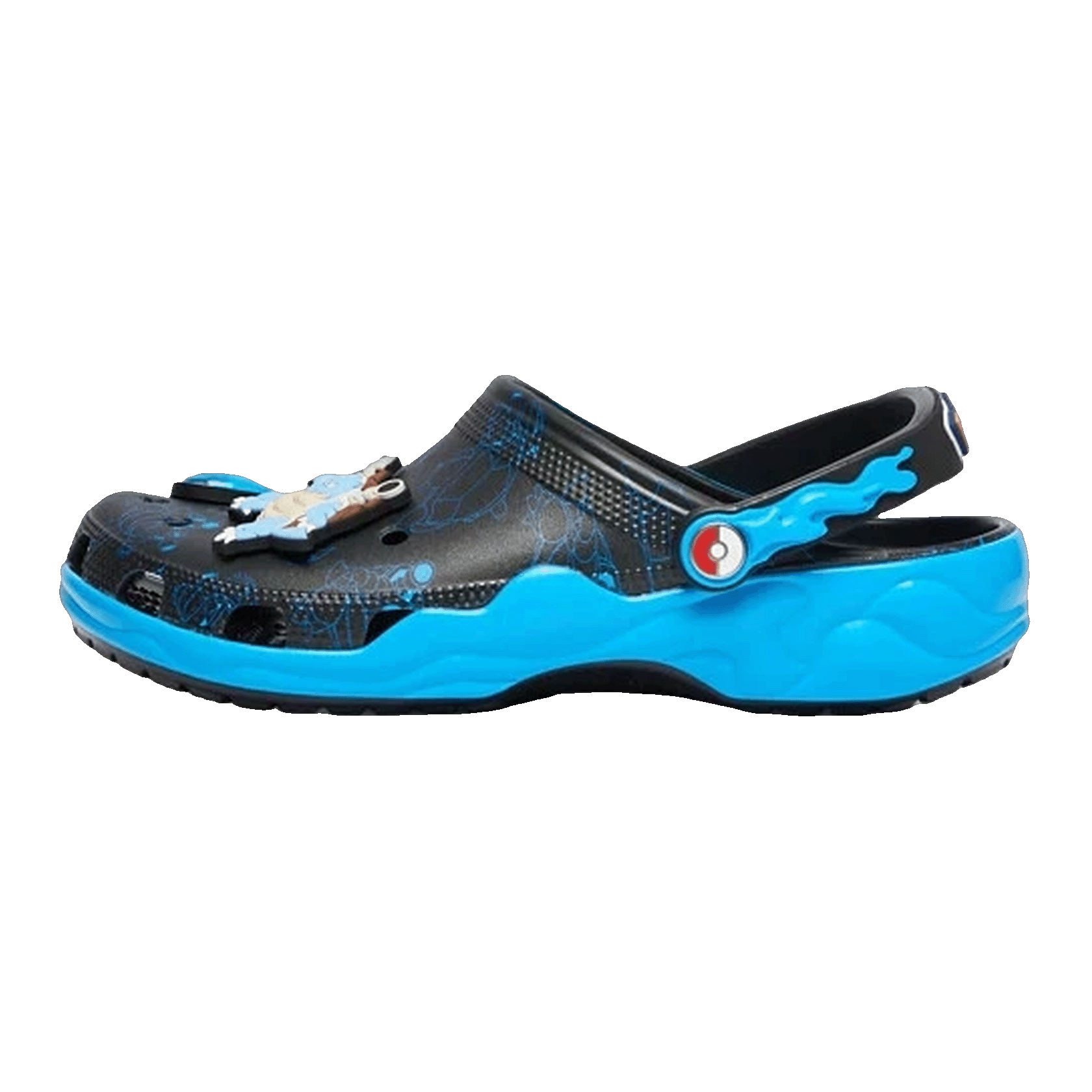 Crocs Classic Clog Pokémon Charizard vs. Blastoise Detail