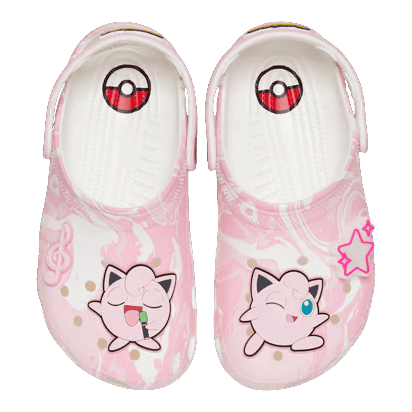 Crocs Classic Clog Pokémon Jigglypuff (Kids) Oben