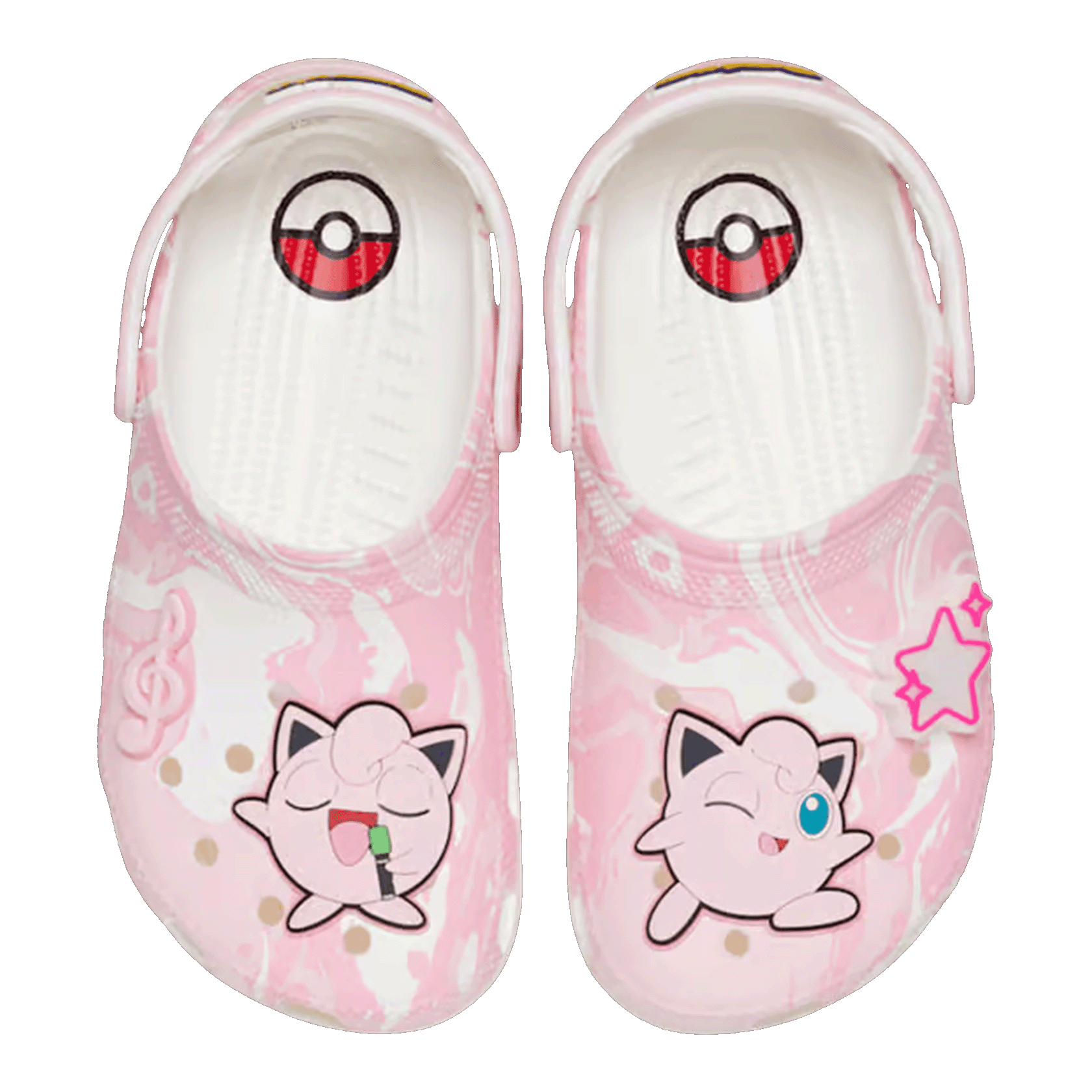 Crocs Classic Clog Pokémon Jigglypuff (Kids) Oben
