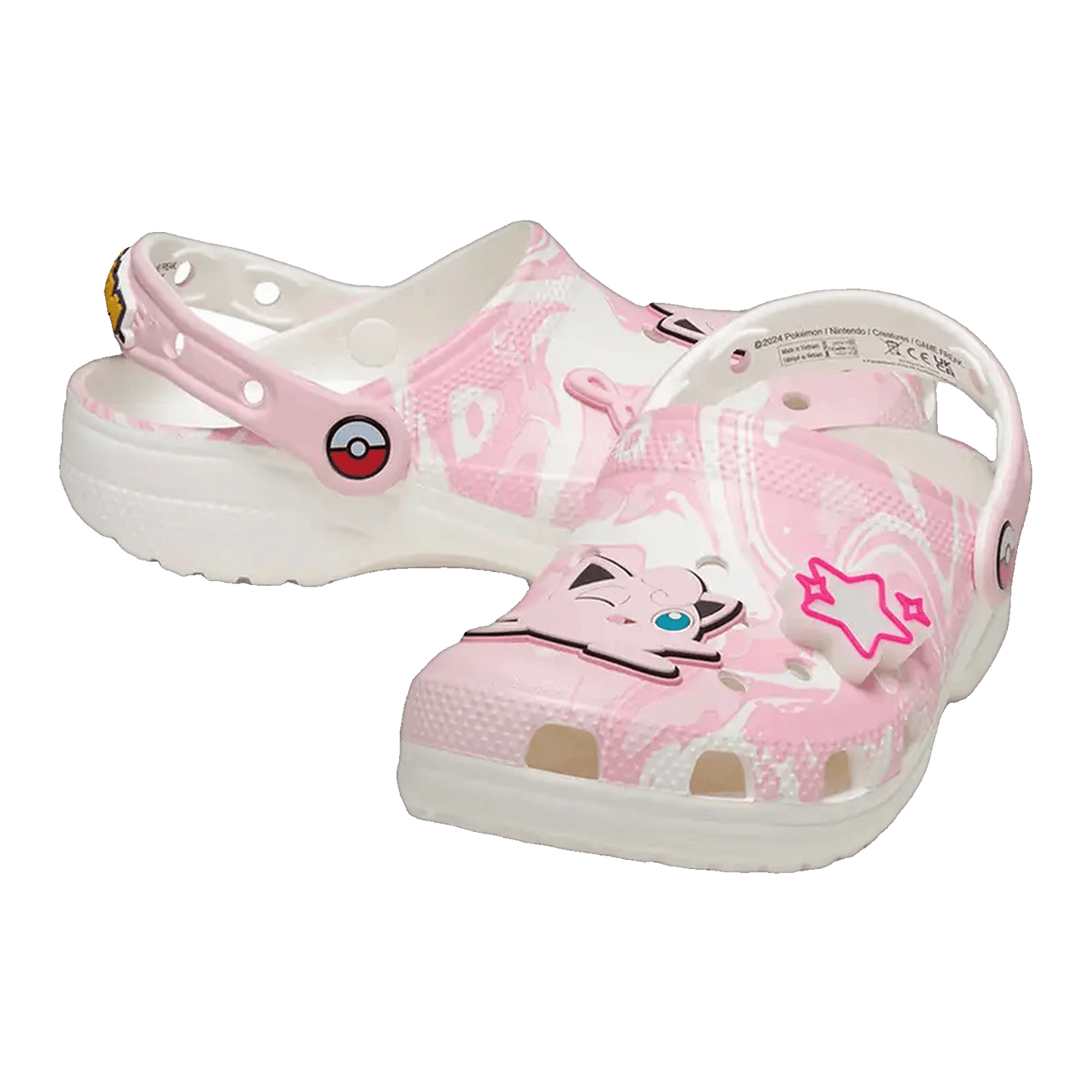 Crocs Classic Clog Pokémon Jigglypuff Side