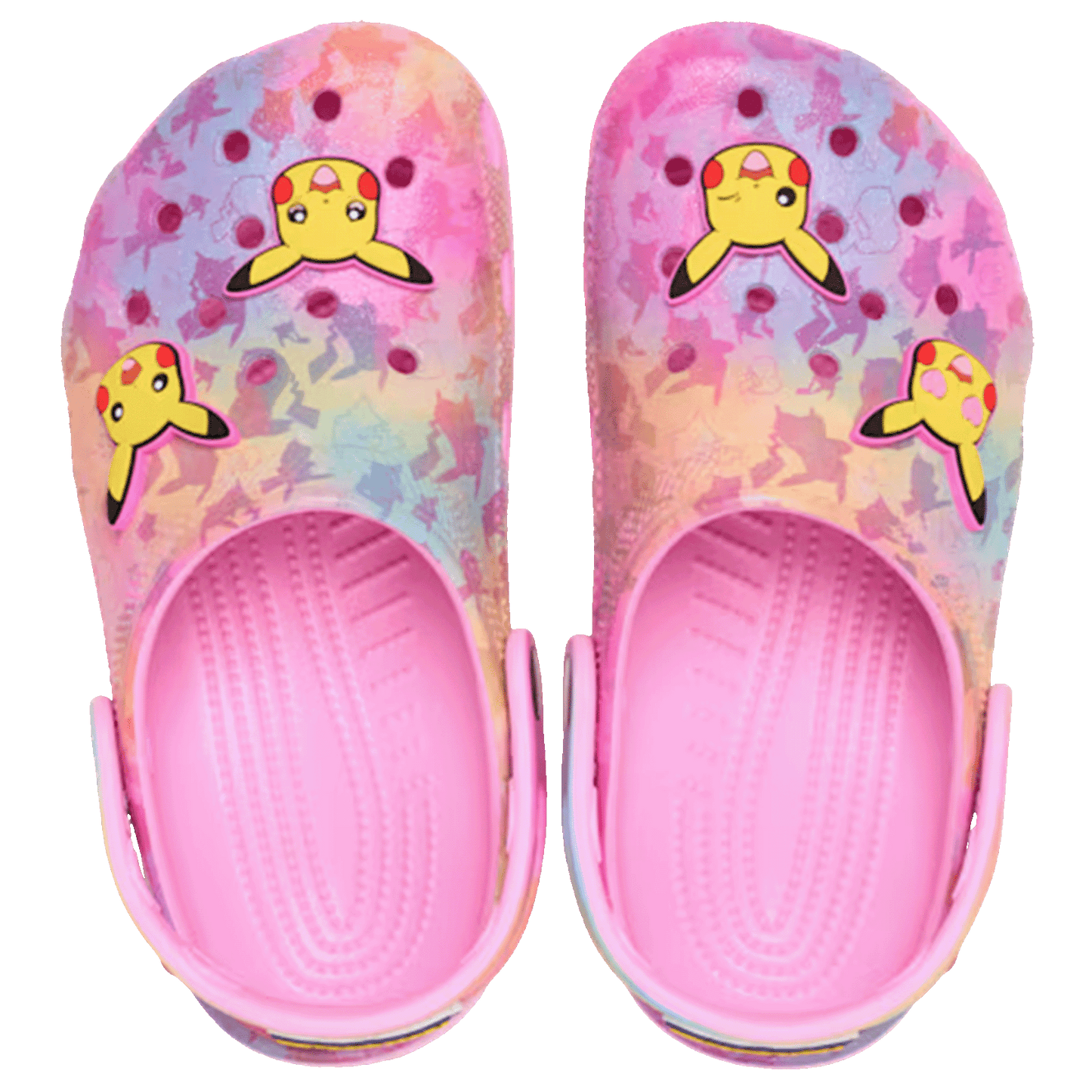 Crocs Classic Clog Pokémon Pikachu Pink (Kids) Oben