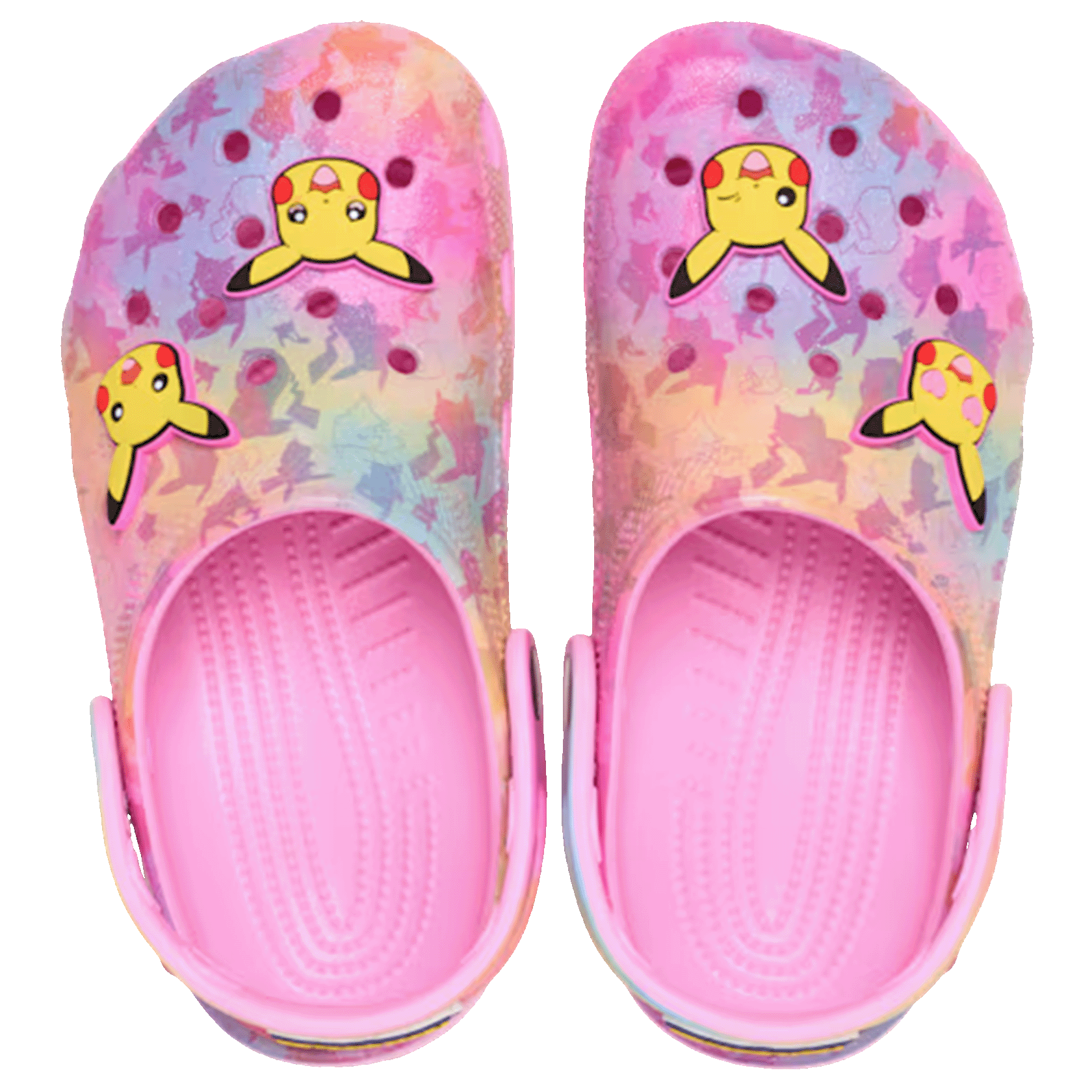Crocs Classic Clog Pokémon Pikachu Pink (Kids) Oben