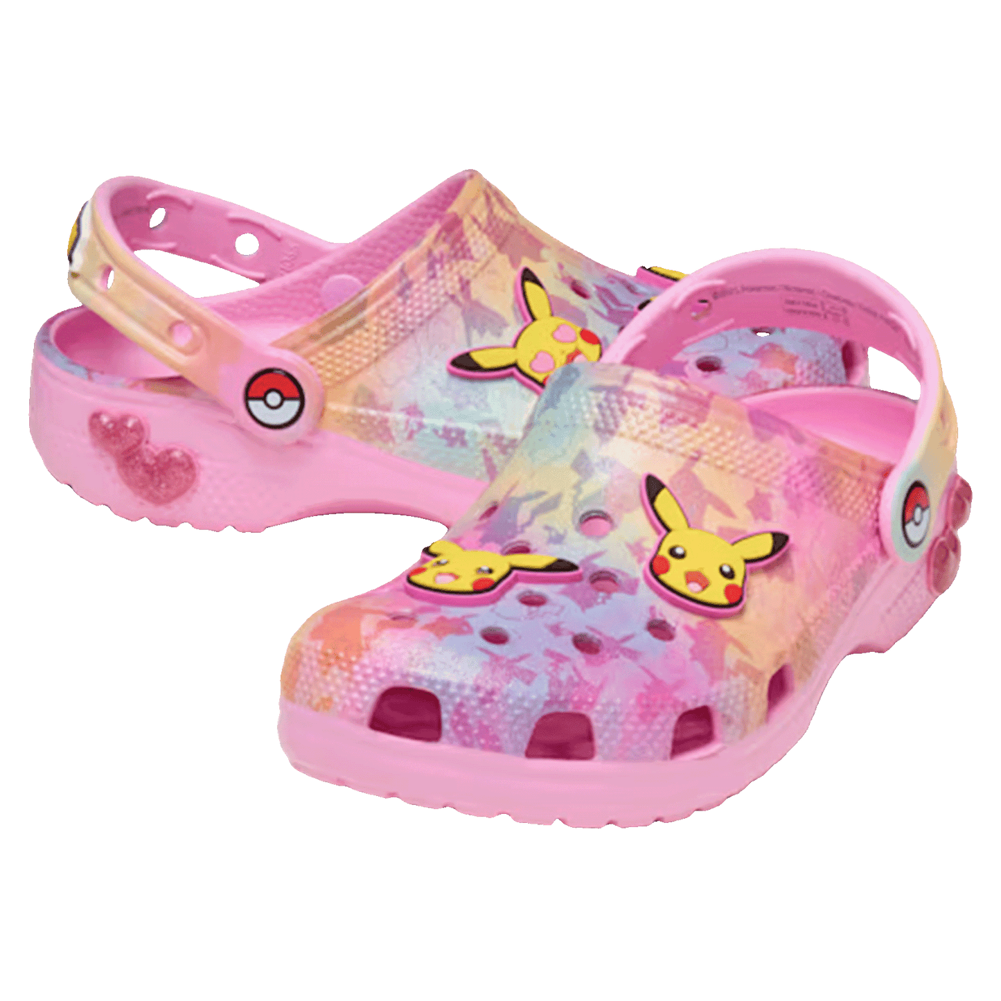 Crocs Classic Clog Pokémon Pikachu Pink (Kids) Side