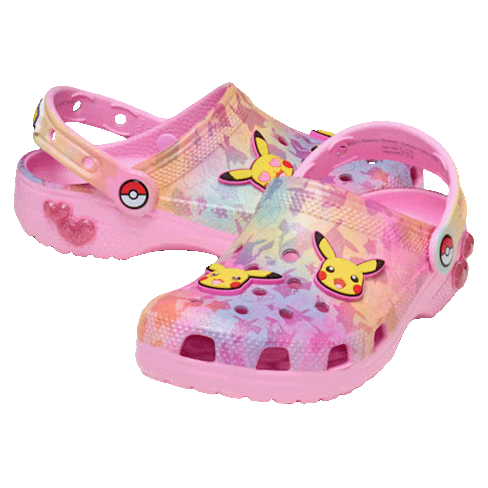 Crocs Classic Clog Pokémon Pikachu Pink (Kids) Side