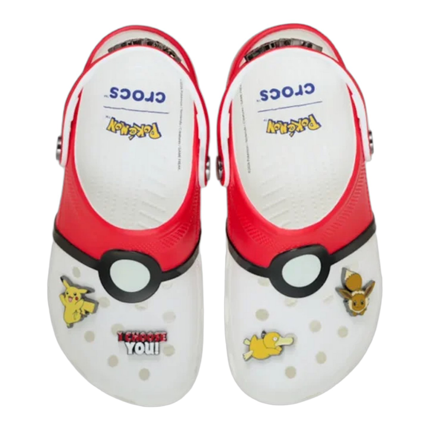 Crocs Classic Clog Pokémon Poké Ball Oben 212064-90H