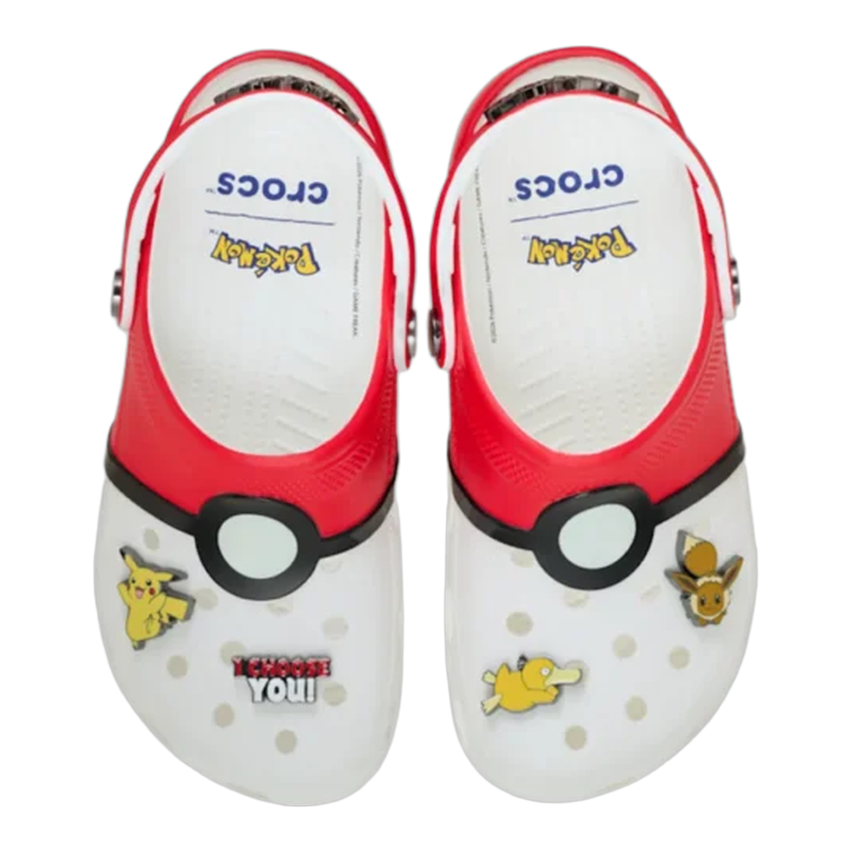 Crocs Classic Clog Pokémon Poké Ball Oben 212064-90H