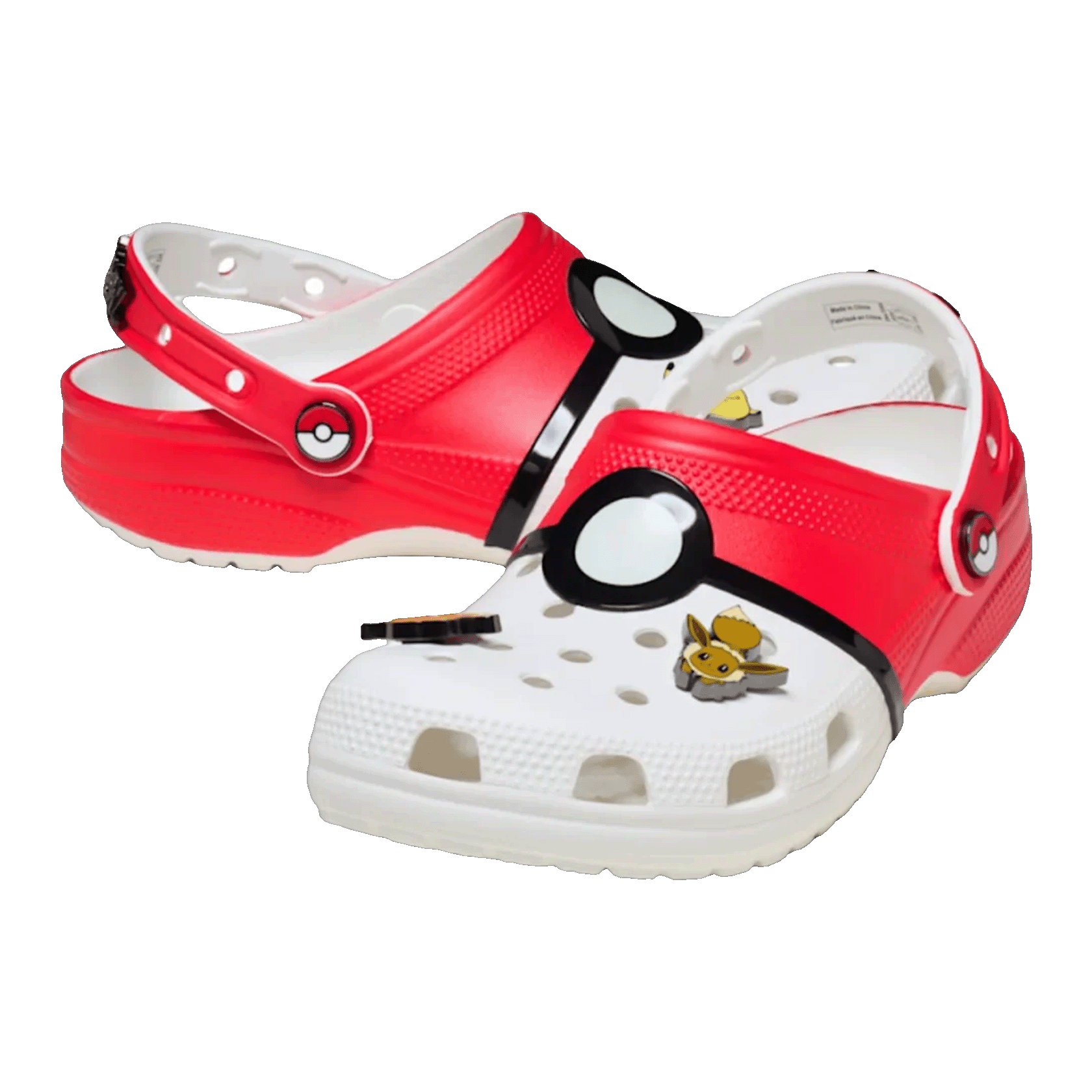 Crocs Classic Clog Pokémon Poké Ball Side 212064-90H