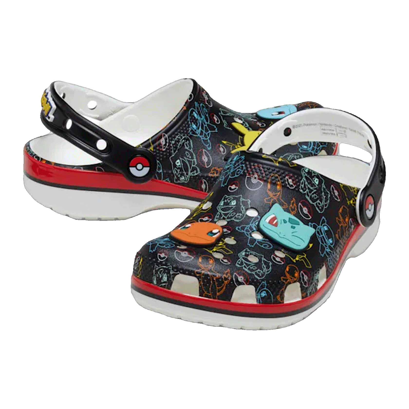 Crocs Classic Clog Pokémon Starters (Kids) Side