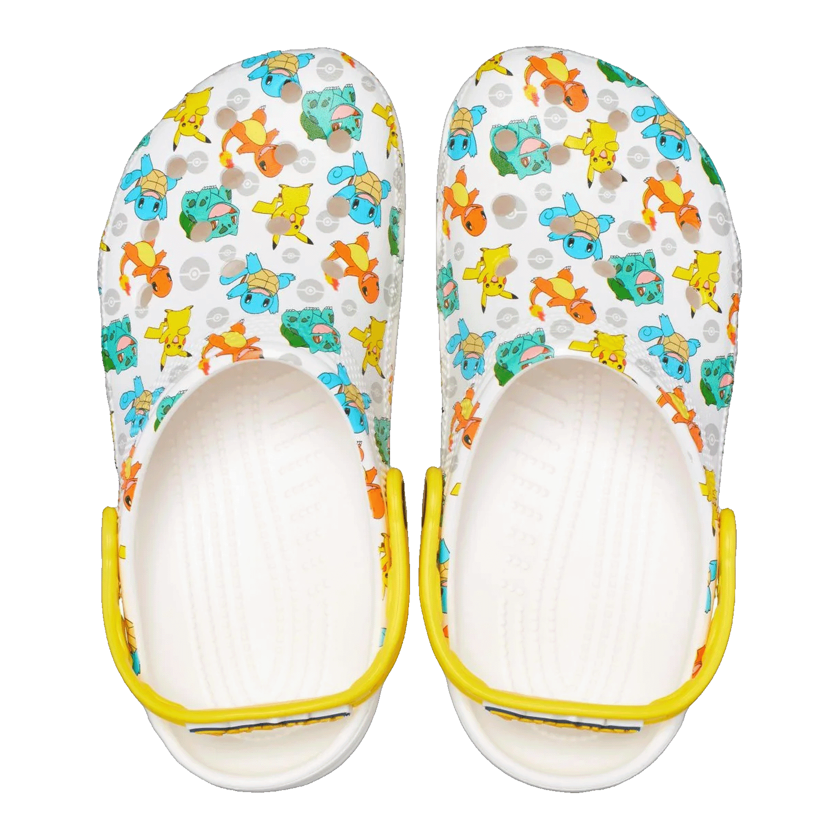 Crocs Classic Clog Pokémon White Oben