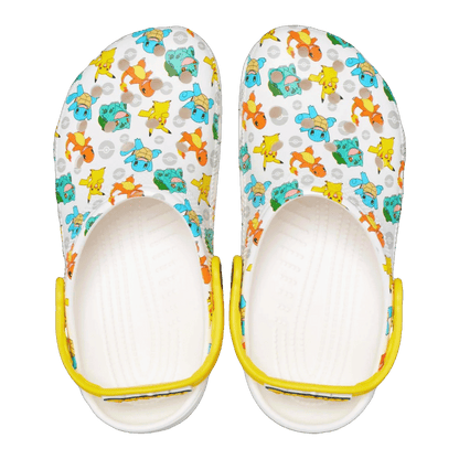 Crocs Classic Clog Pokémon White Oben