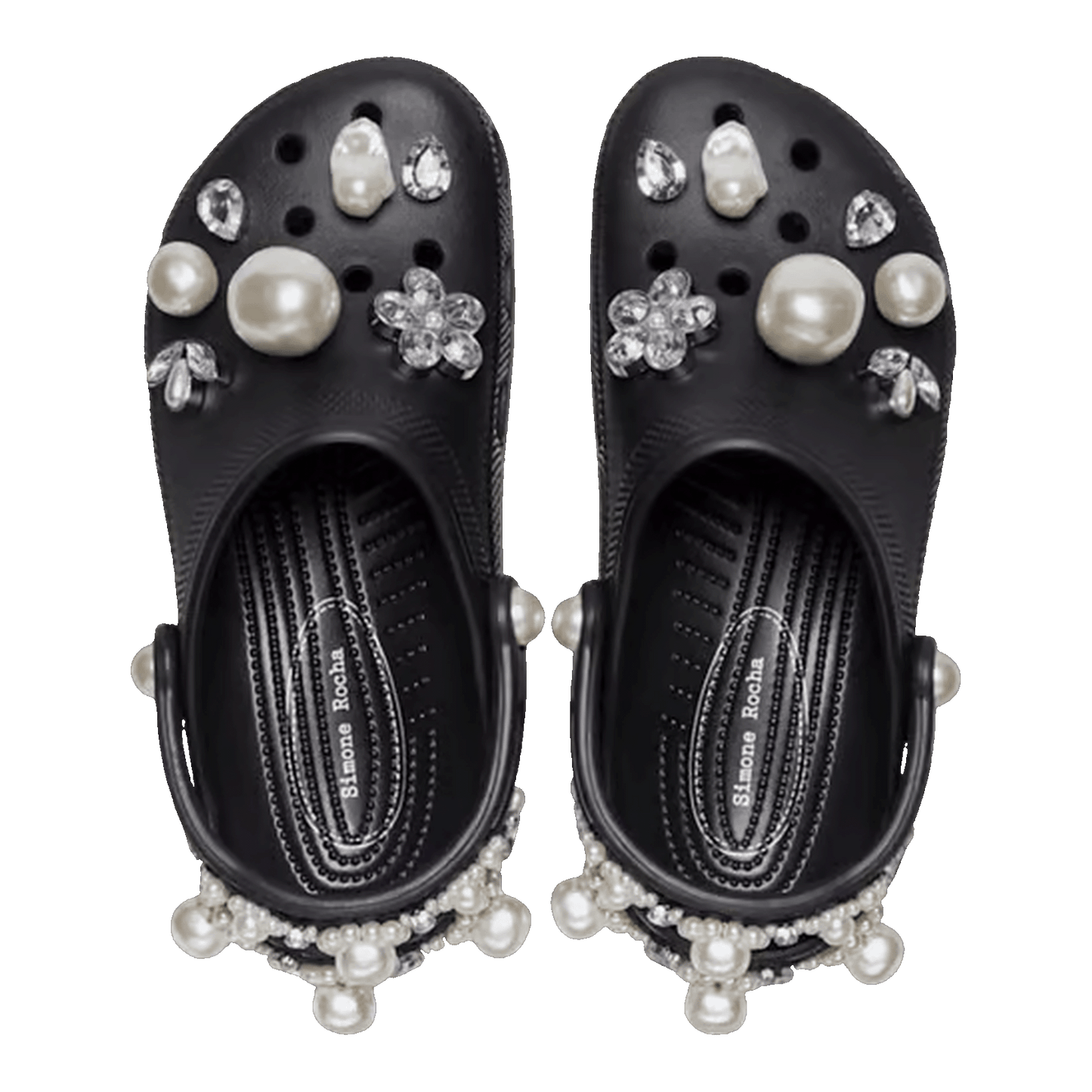 Crocs Classic Clog Simone Rocha Black Oben