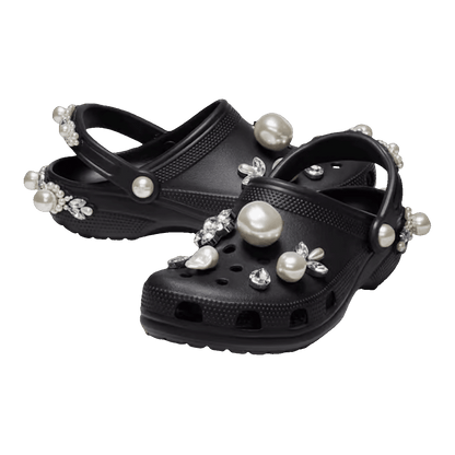 Crocs Classic Clog Simone Rocha Black Side