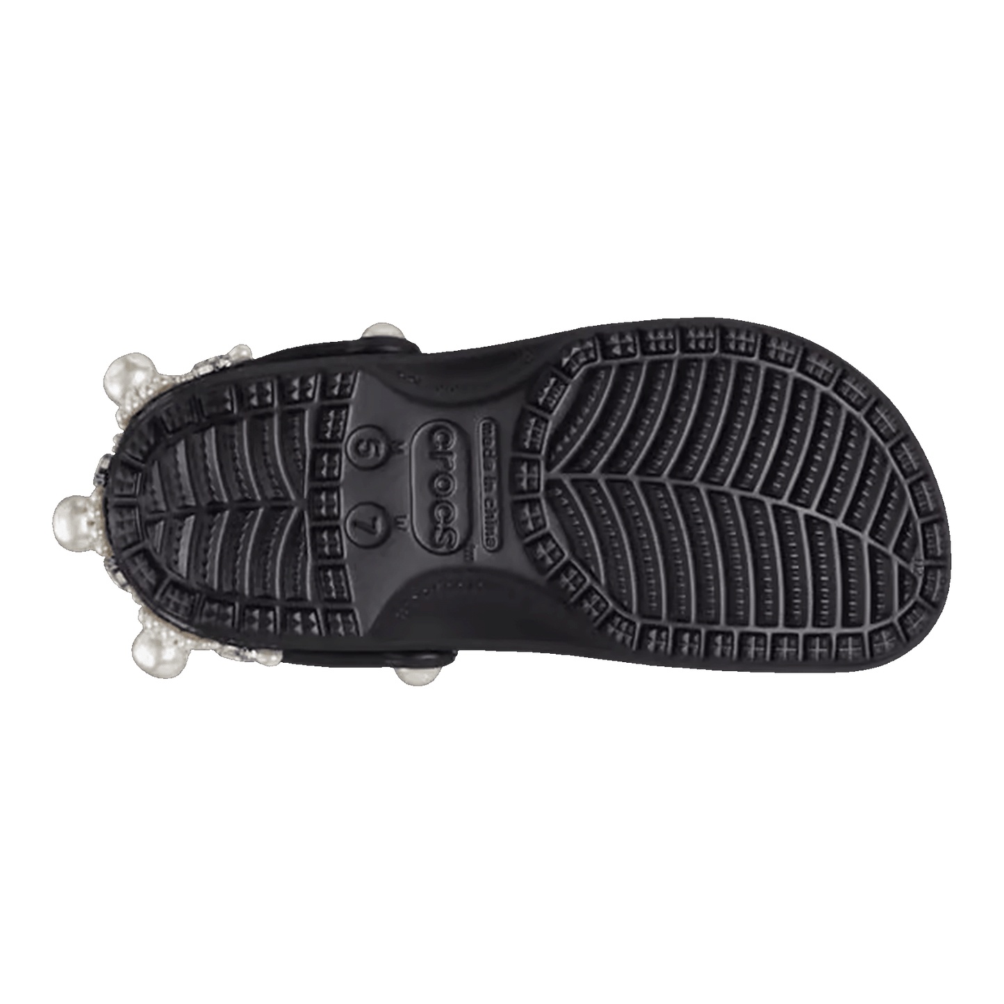 Crocs Classic Clog Simone Rocha Black Sohle