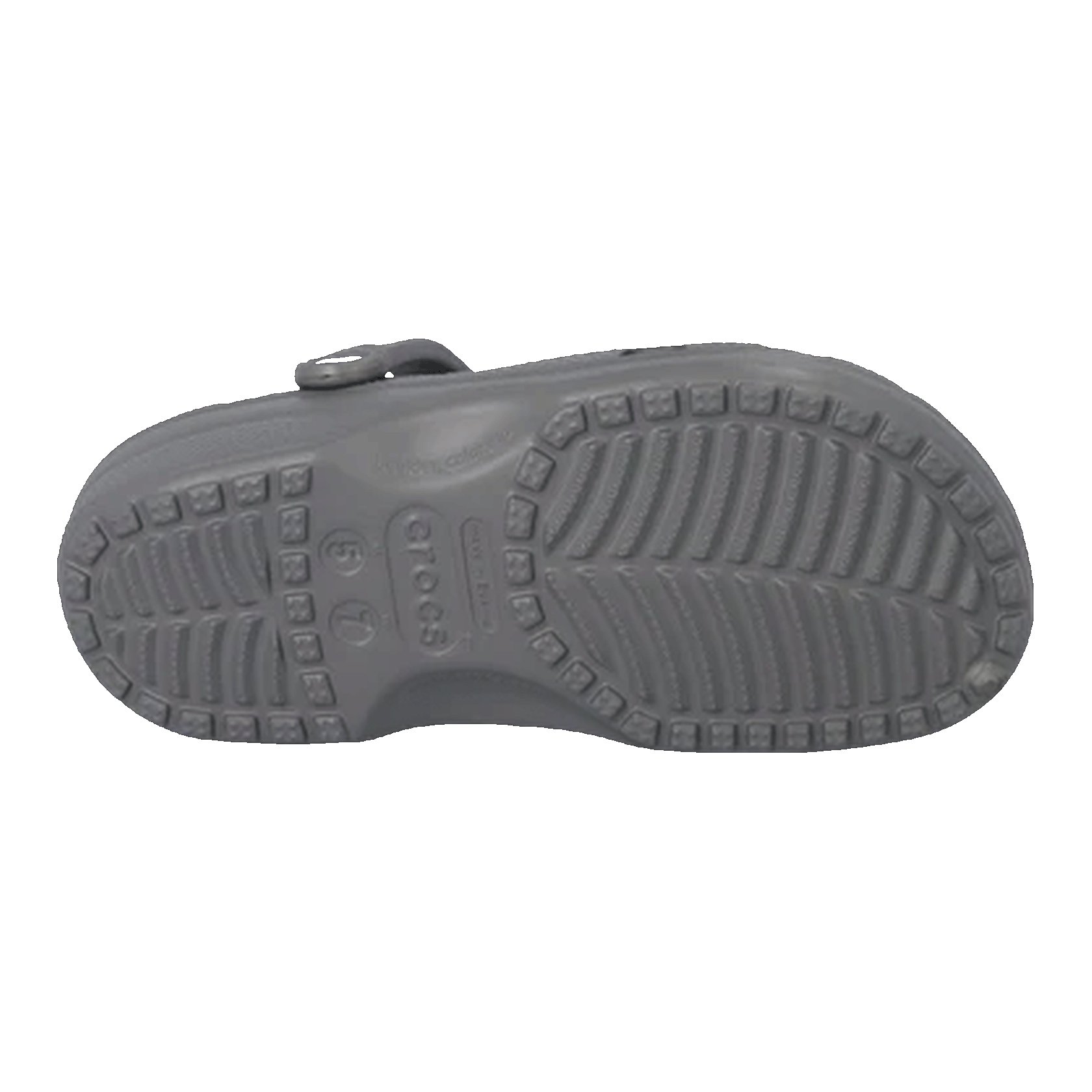 Crocs Classic Clog Slate Grey Sohle