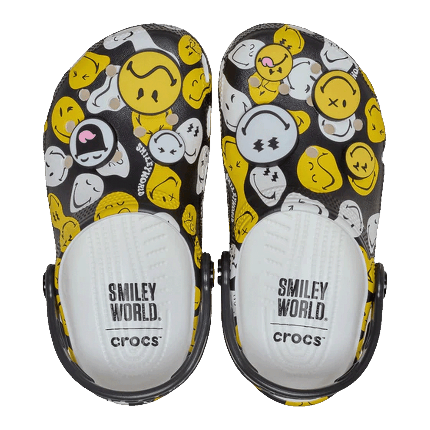 Crocs Classic Clog SmileyWorld (Kids) Oben