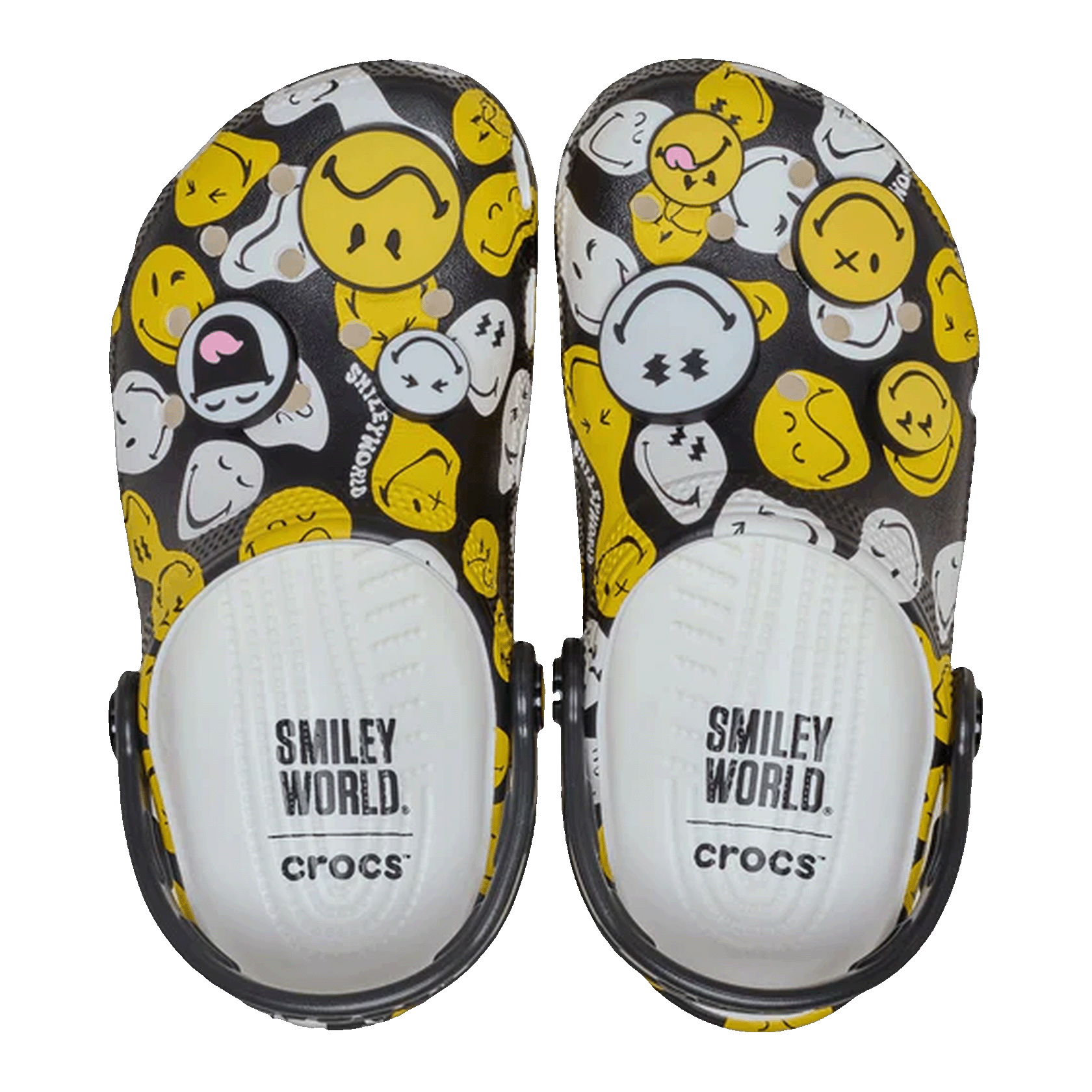 Crocs Classic Clog SmileyWorld (Kids) Oben