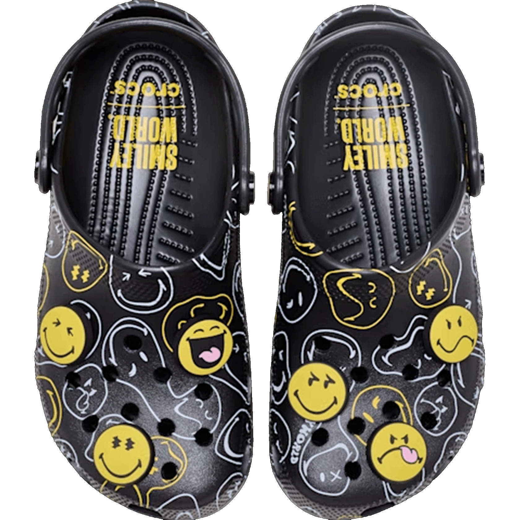 Crocs Classic Clog SmileyWorld Oben