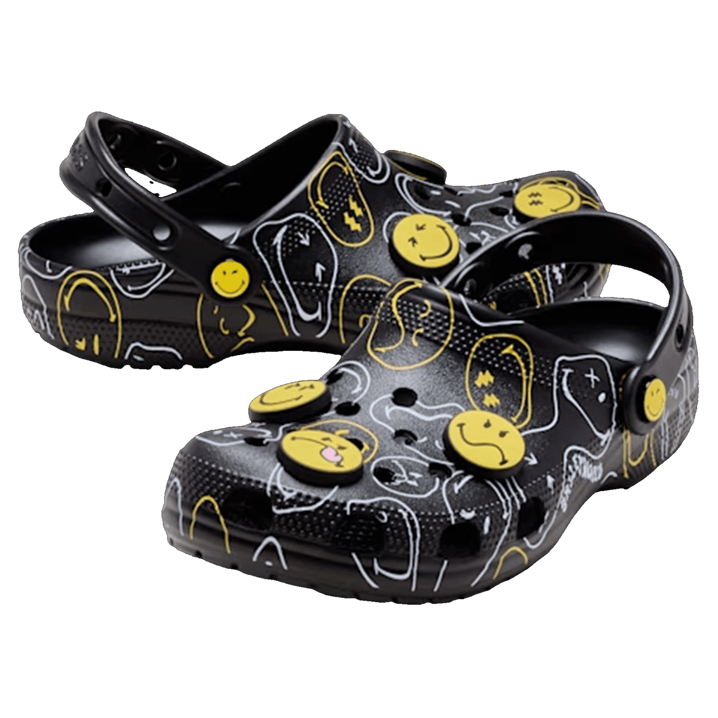 Crocs Classic Clog SmileyWorld Side