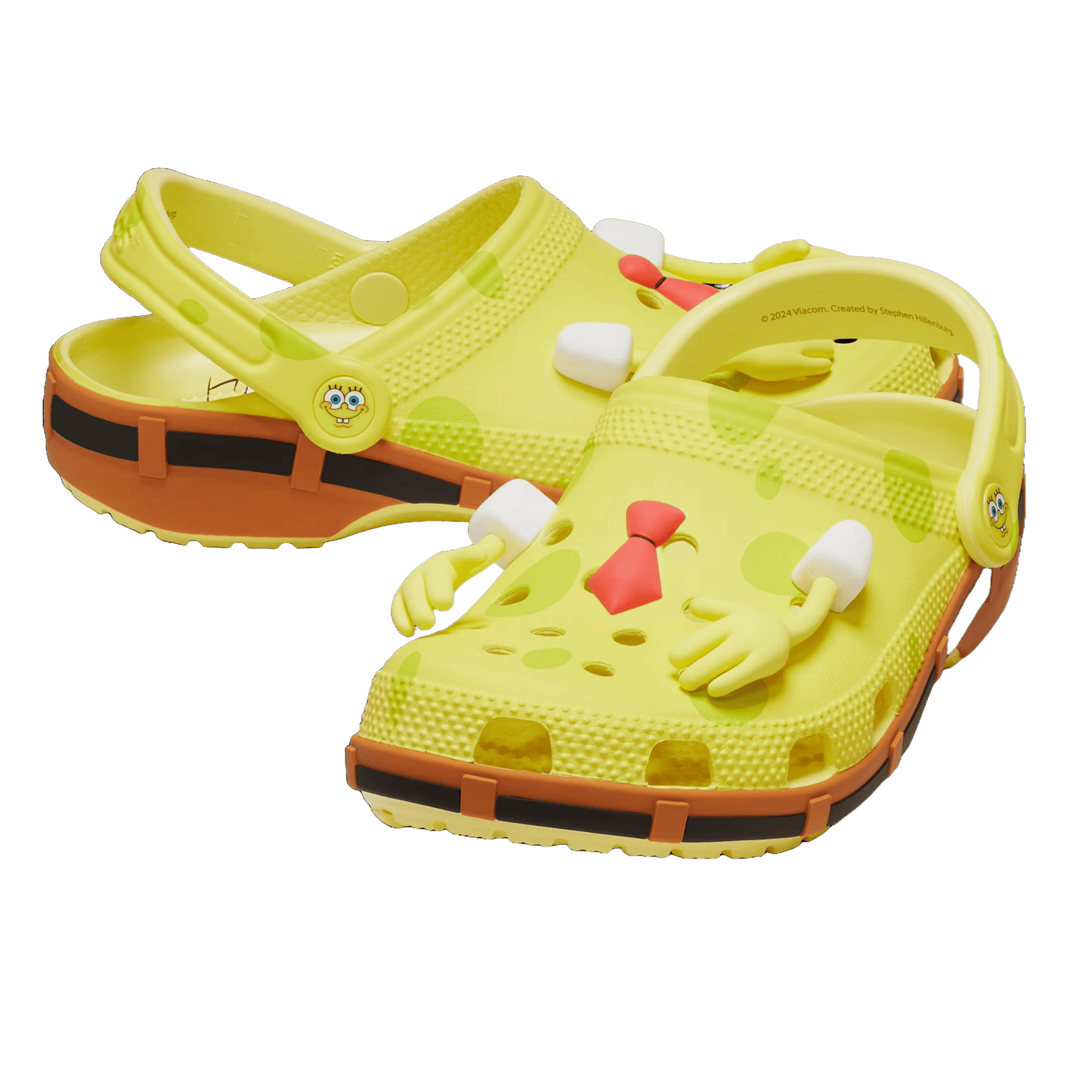 Crocs Classic Clog Spongebob Schwammkopf Both